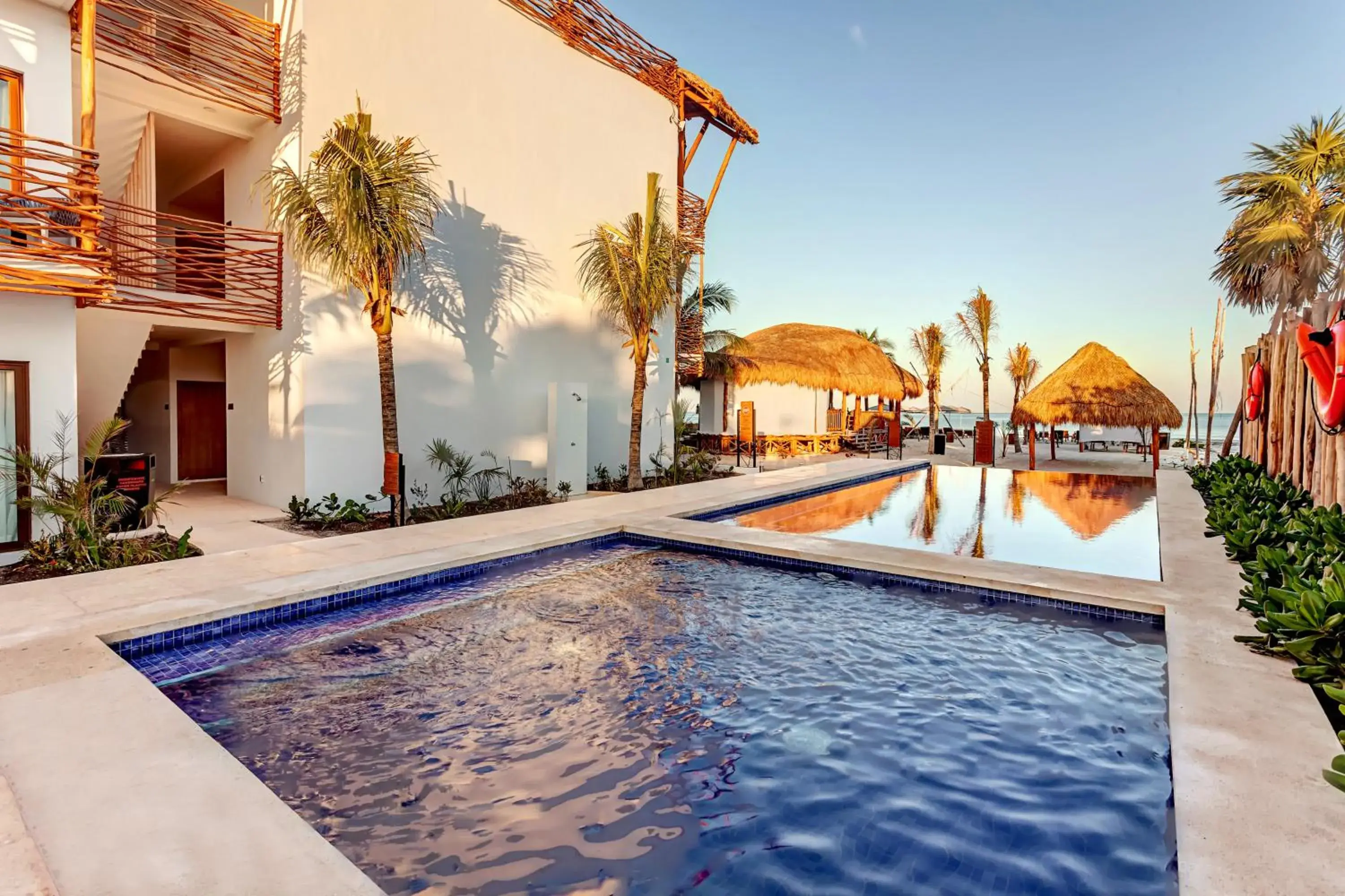 Pool view in Mystique Holbox by Royalton, A Tribute Portfolio Resort Pool view in Mystique Holbox by Royalton, A Tribute Portfolio Resort
