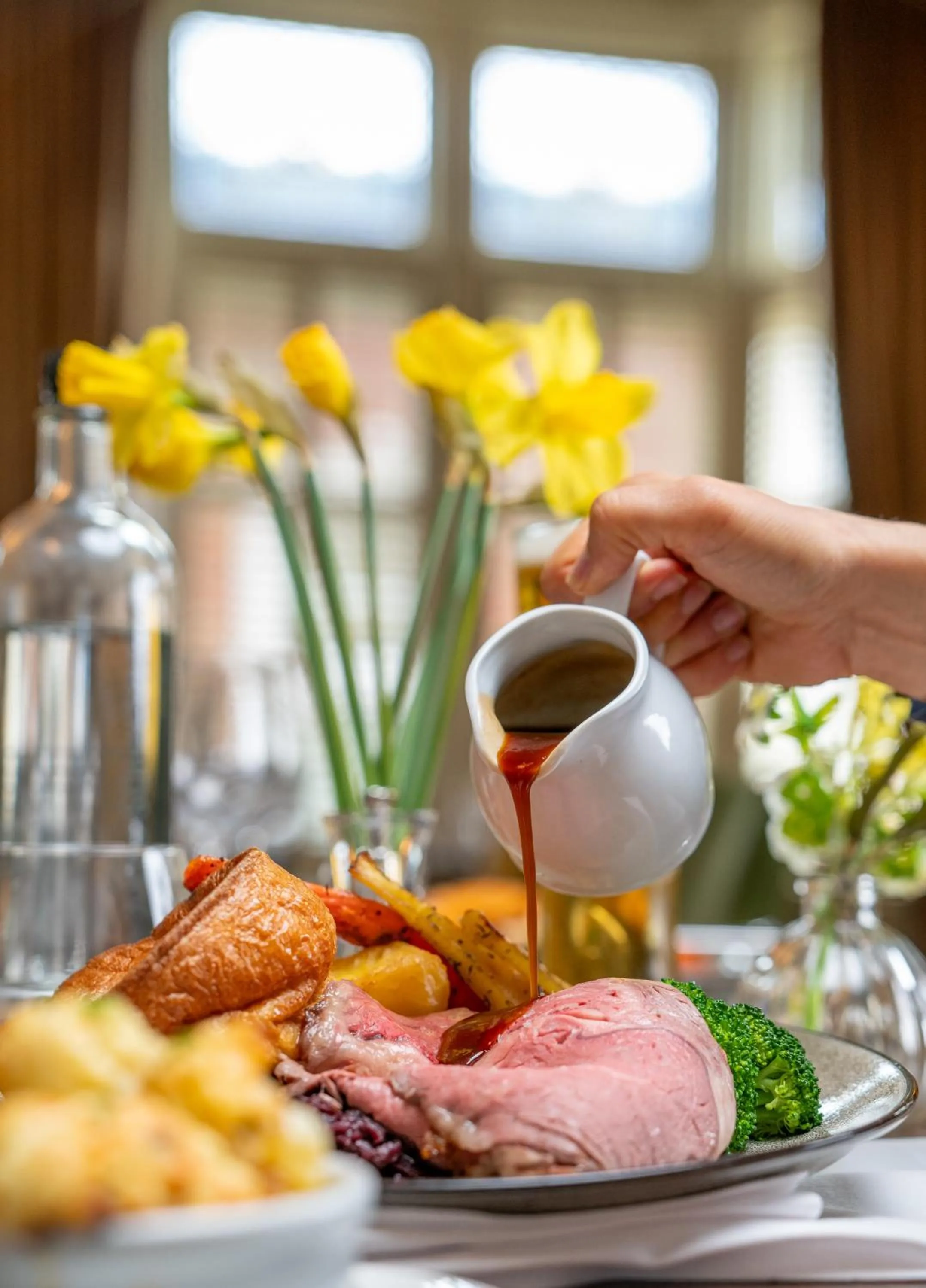 Restaurant/places to eat in Pontlands Park Hotel