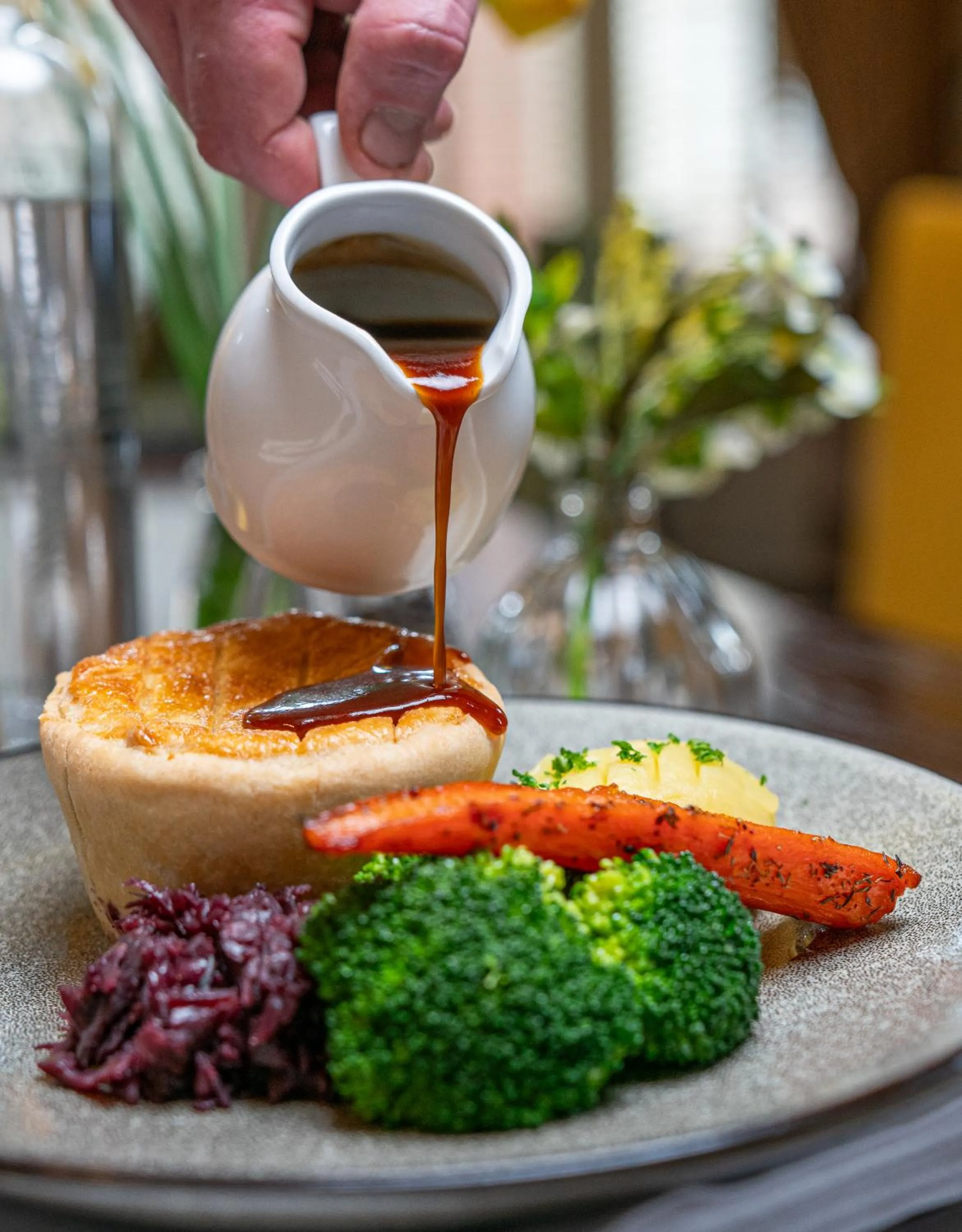 Restaurant/places to eat in Pontlands Park Hotel