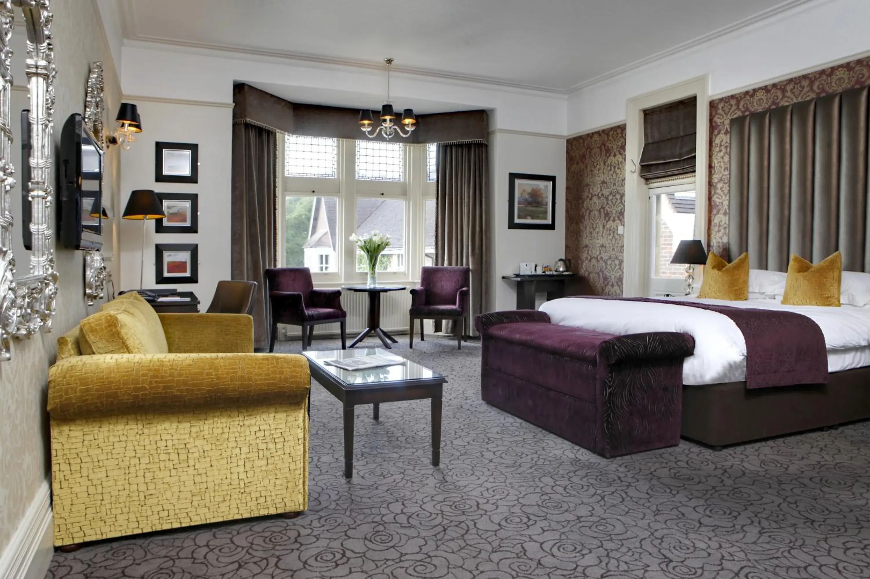 Luxury Double Room in Pontlands Park Hotel Luxury Double Room in Pontlands Park Hotel