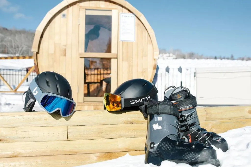 Sauna in Whitneys Inn at Black Mountain