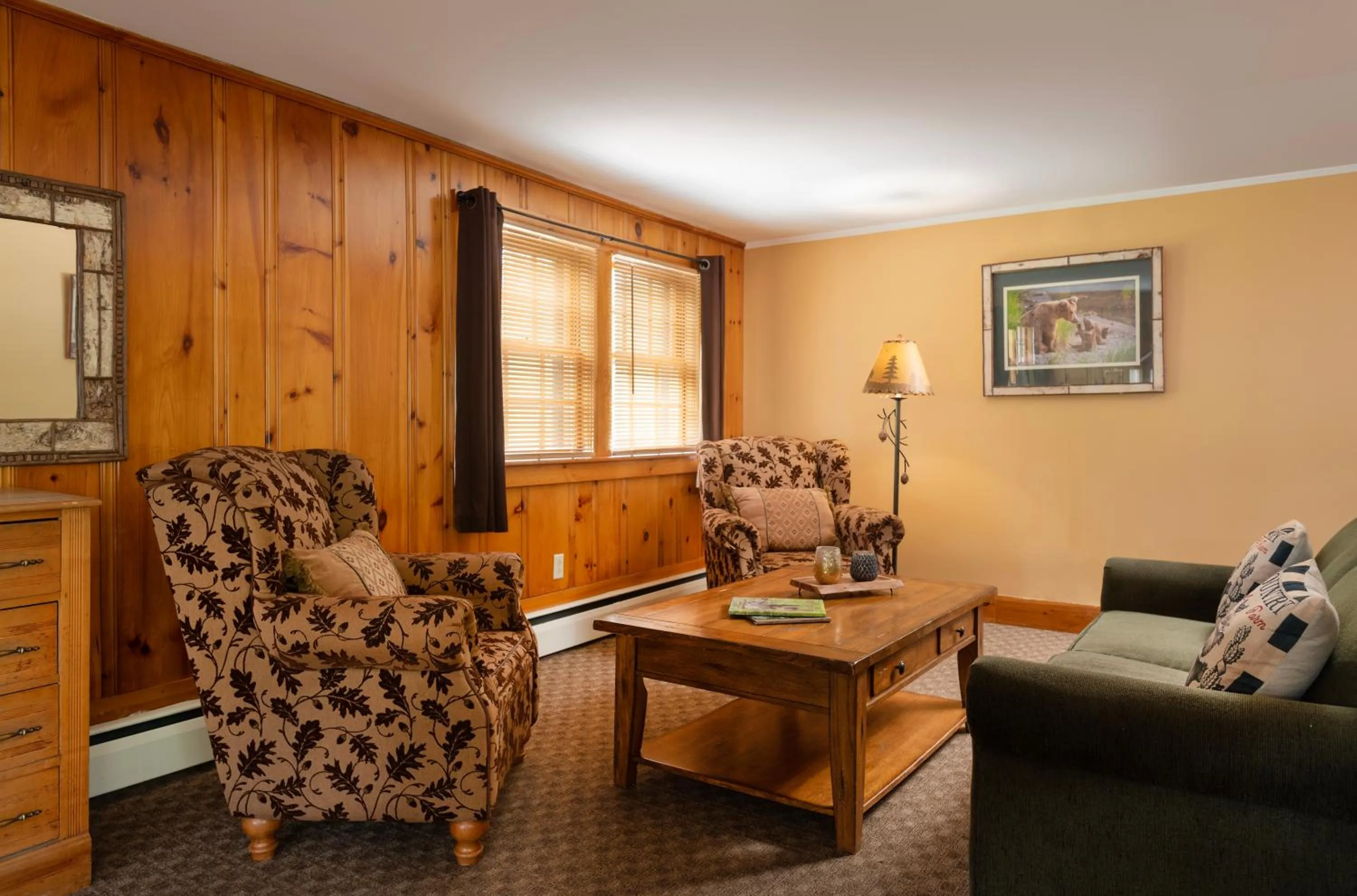 Living room in Whitneys Inn at Black Mountain