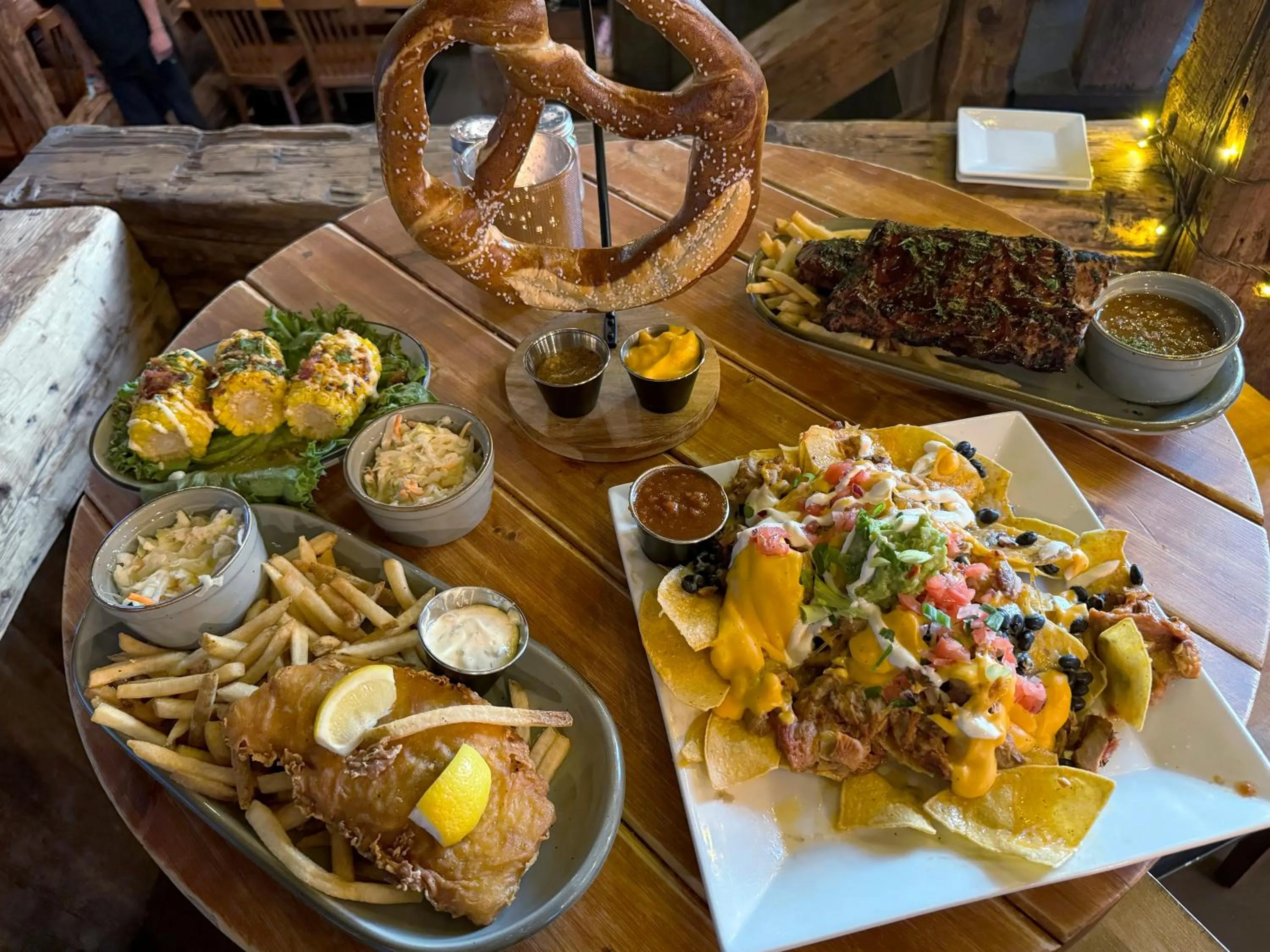 Food in Whitneys Inn at Black Mountain