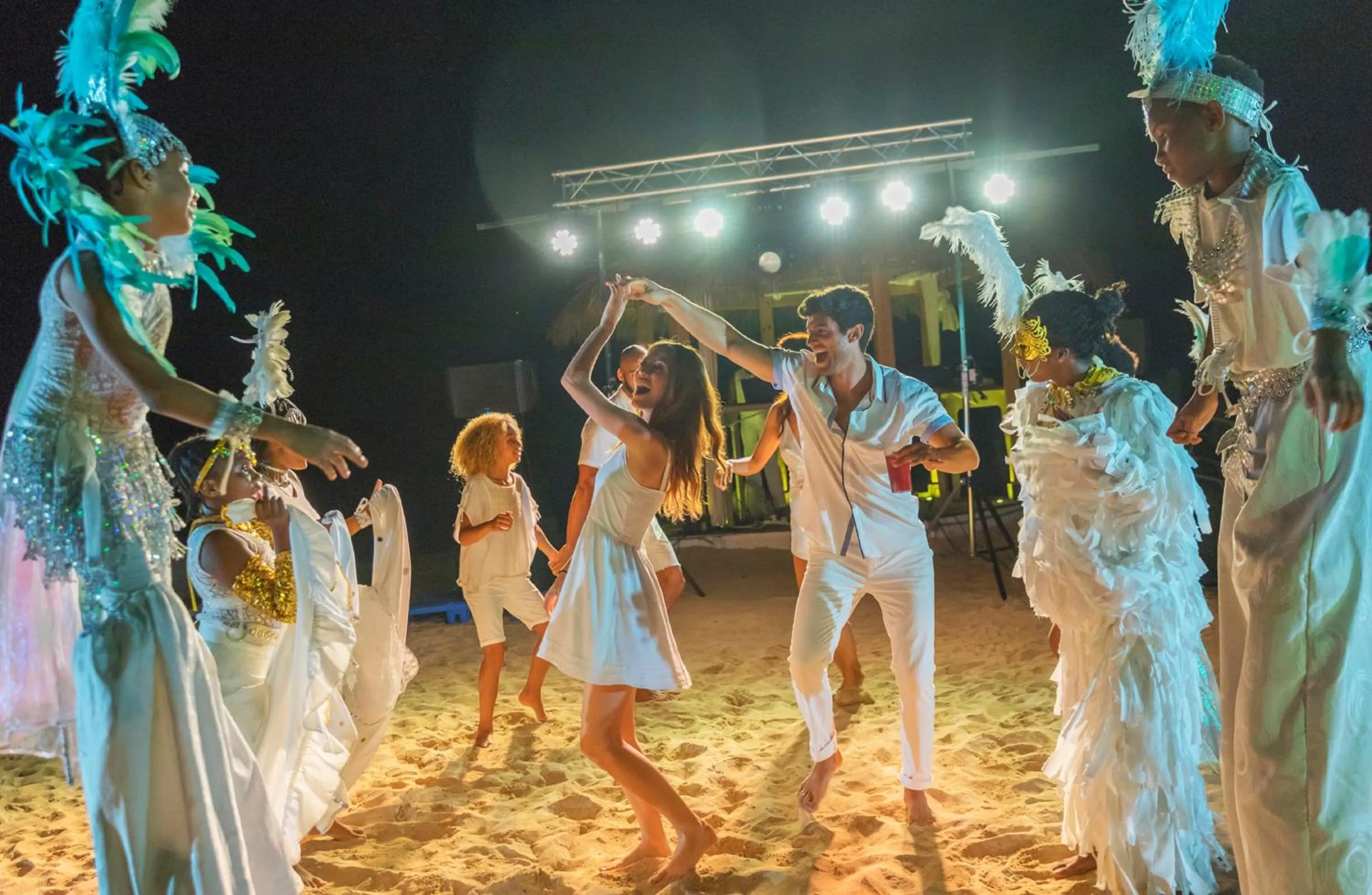 Evening entertainment in Royalton Antigua, An Autograph Collection All-Inclusive Resort