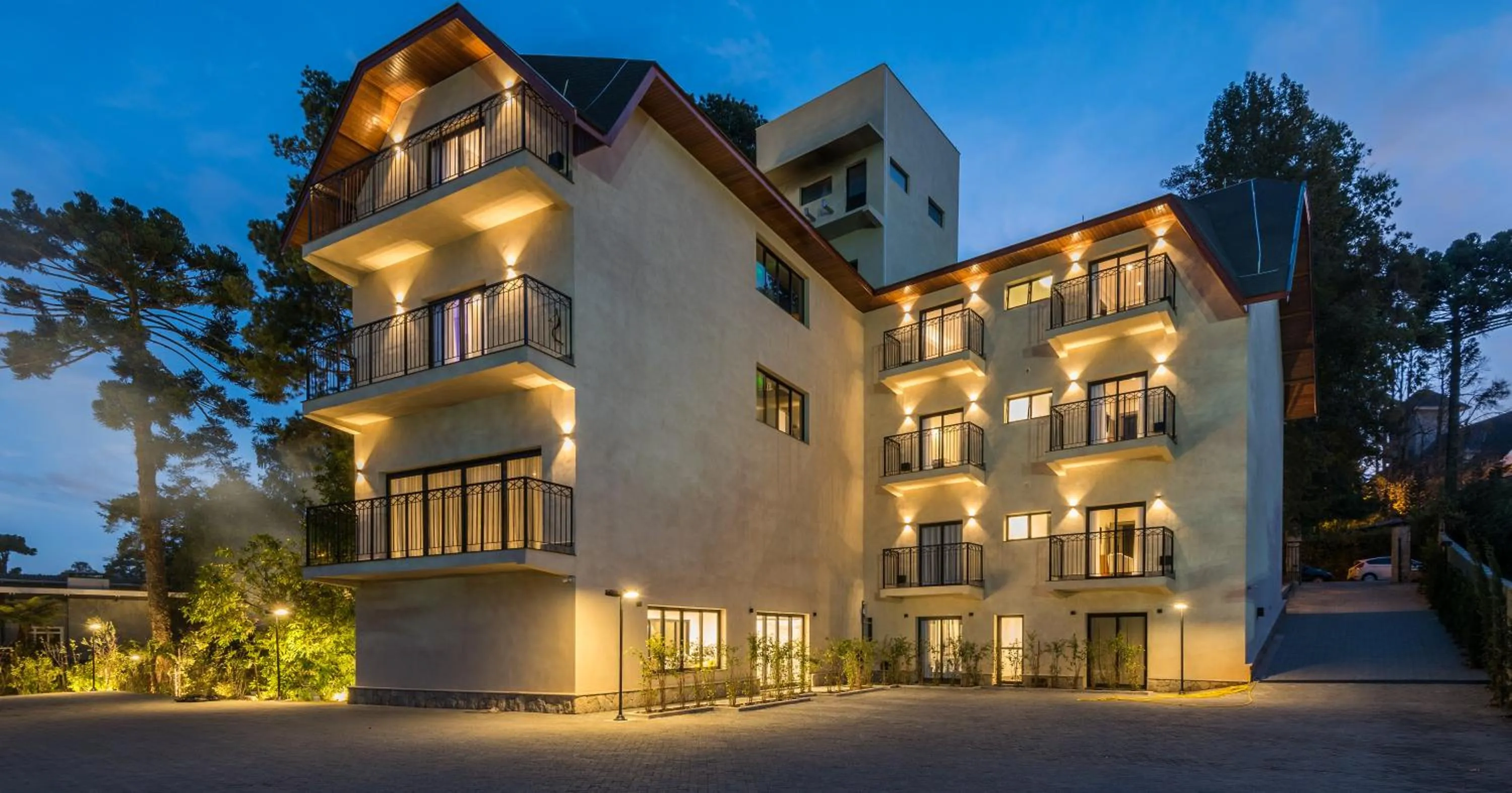 Property building in Villa Amistà Campos do Jordão