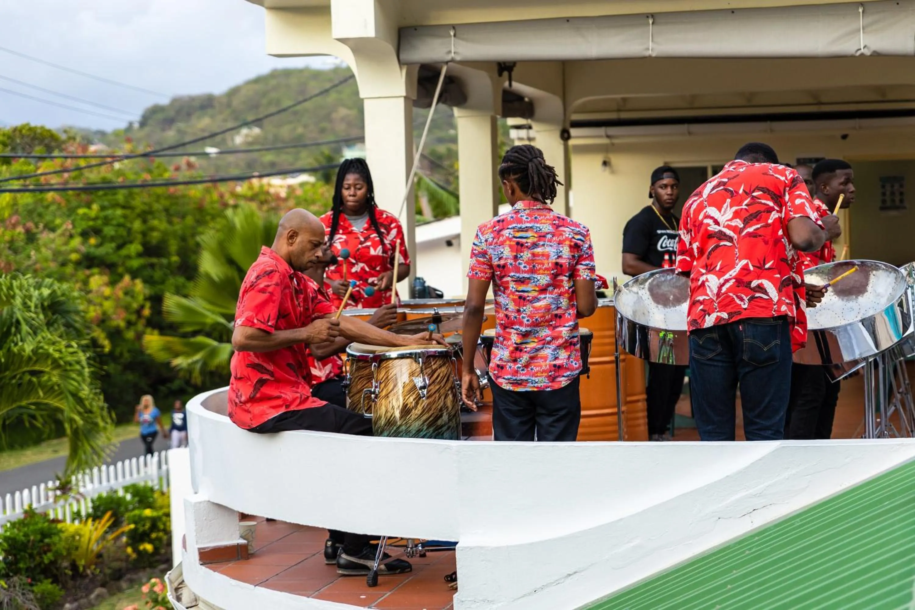 People in Siesta Hotel