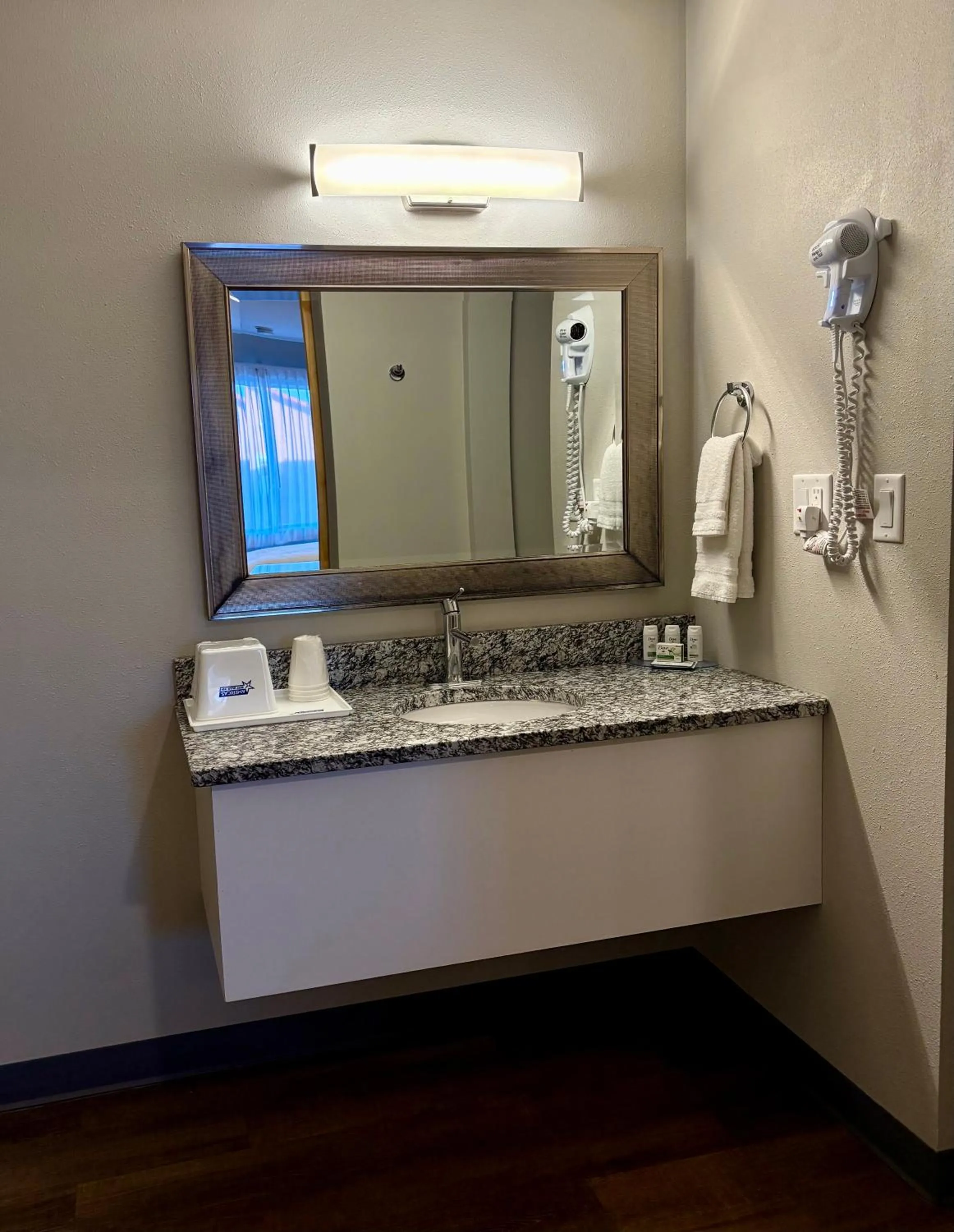 Bathroom in Americas Best Value Inn Wall