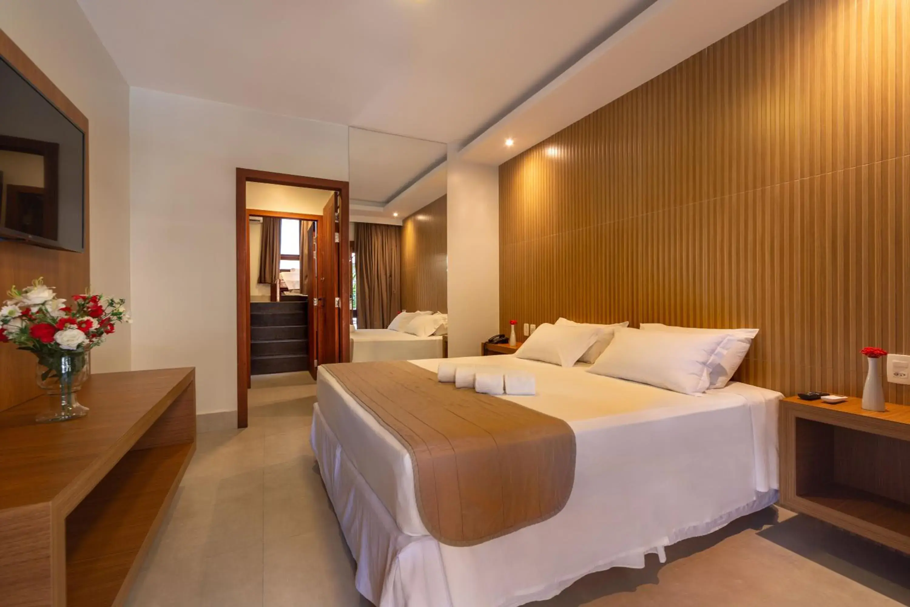 Bed in Quinta do Sol Praia Hotel Bed in Quinta do Sol Praia Hotel