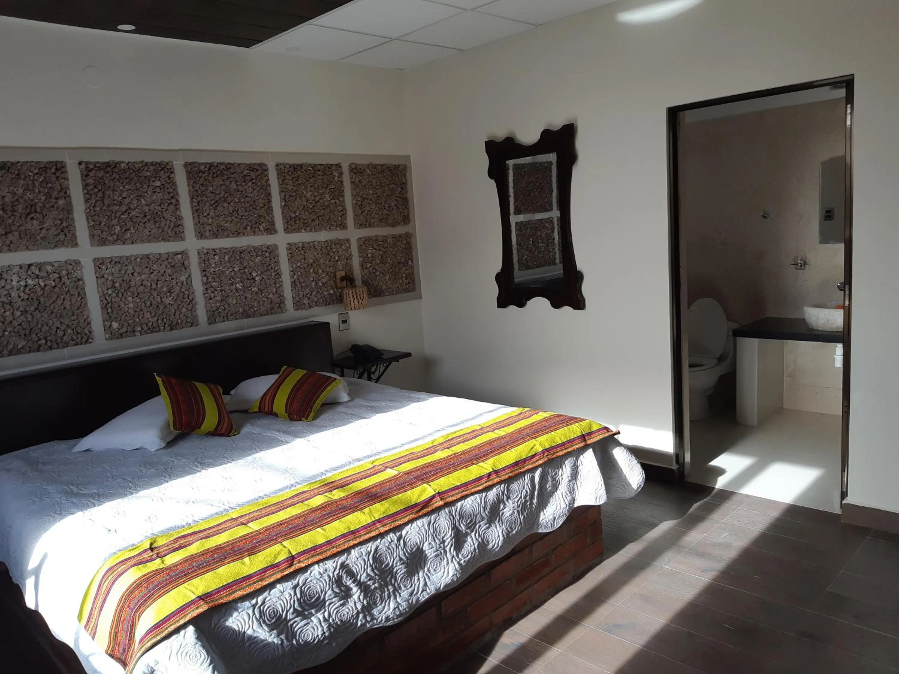 Bed in Hotel Cristales De Sal