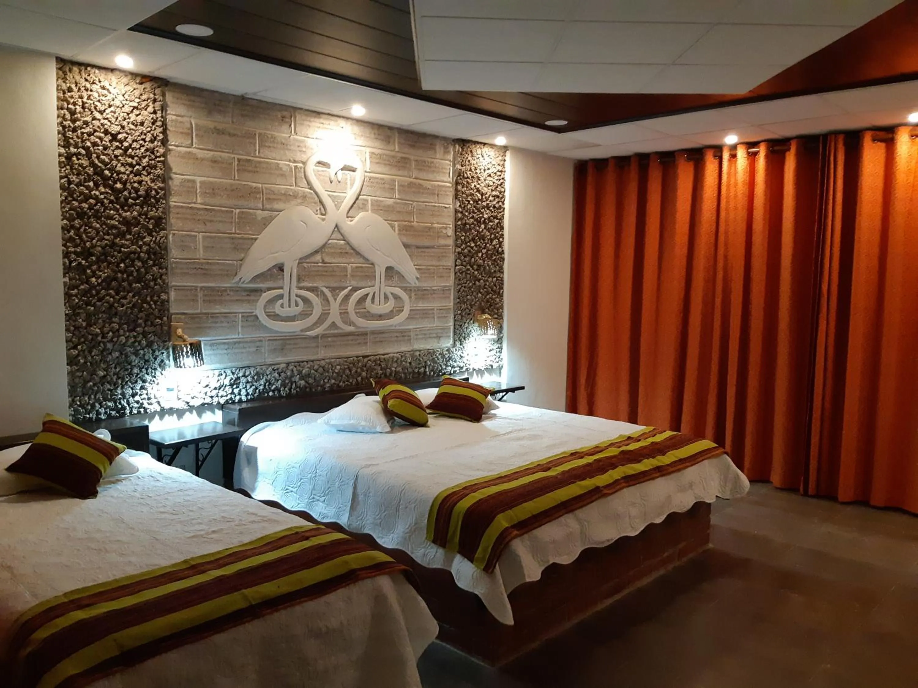 Bed in Hotel Cristales De Sal