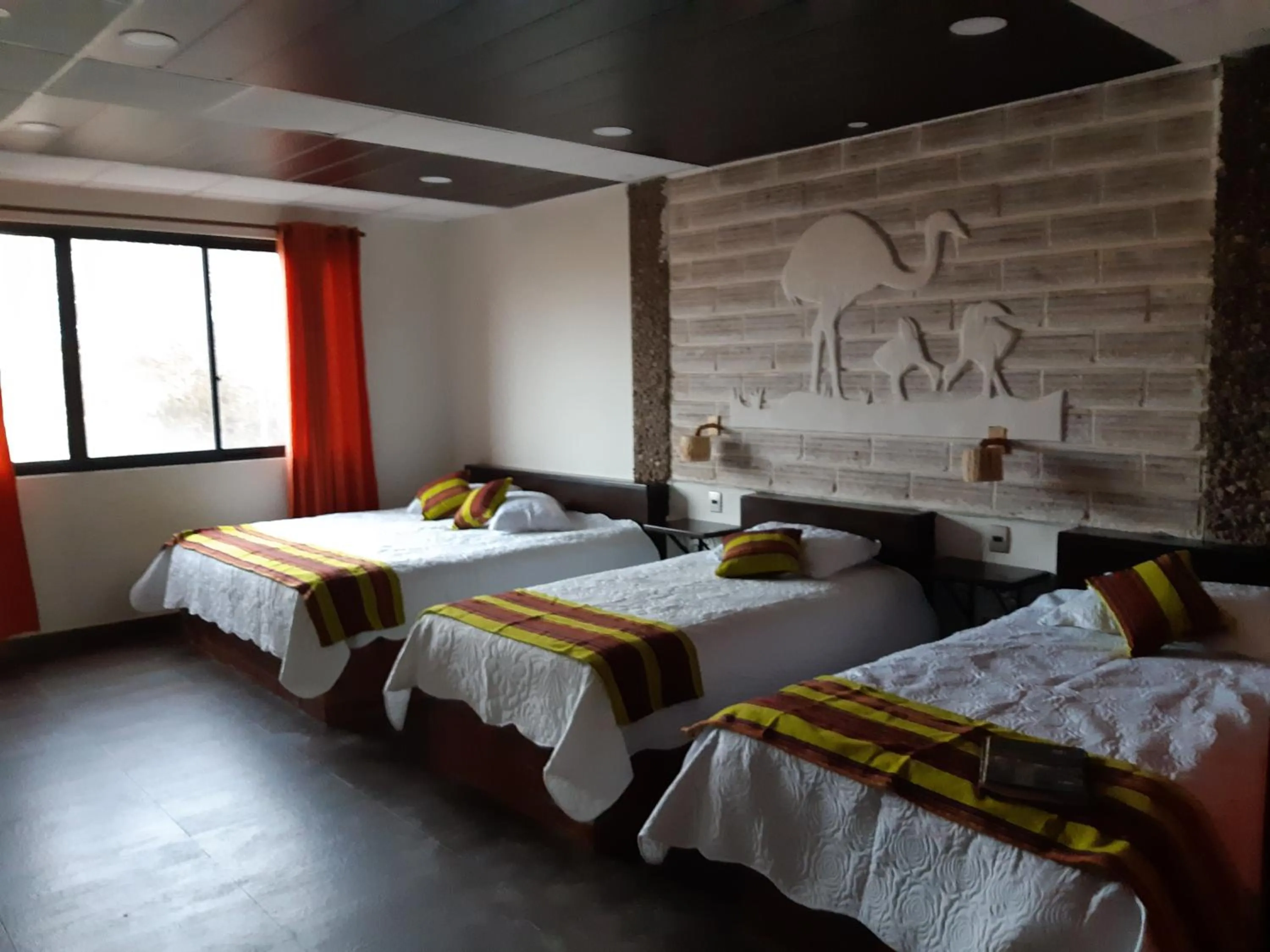 Bed in Hotel Cristales De Sal