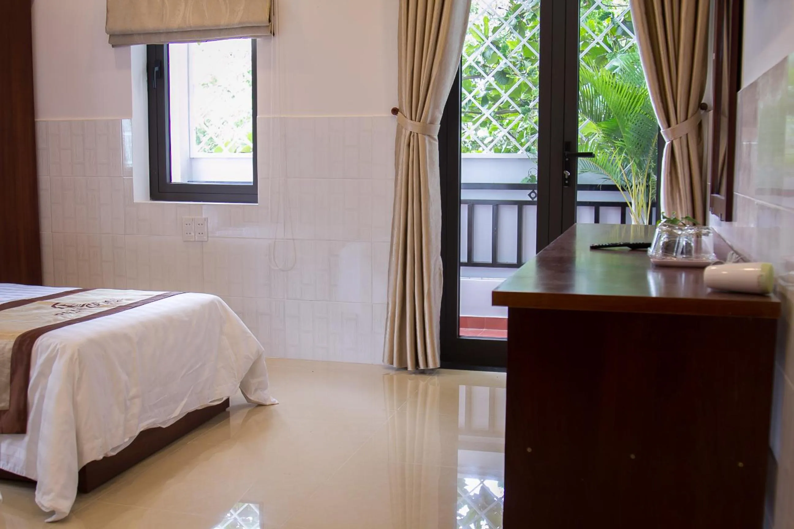 Bed in Bean Grass Homestay