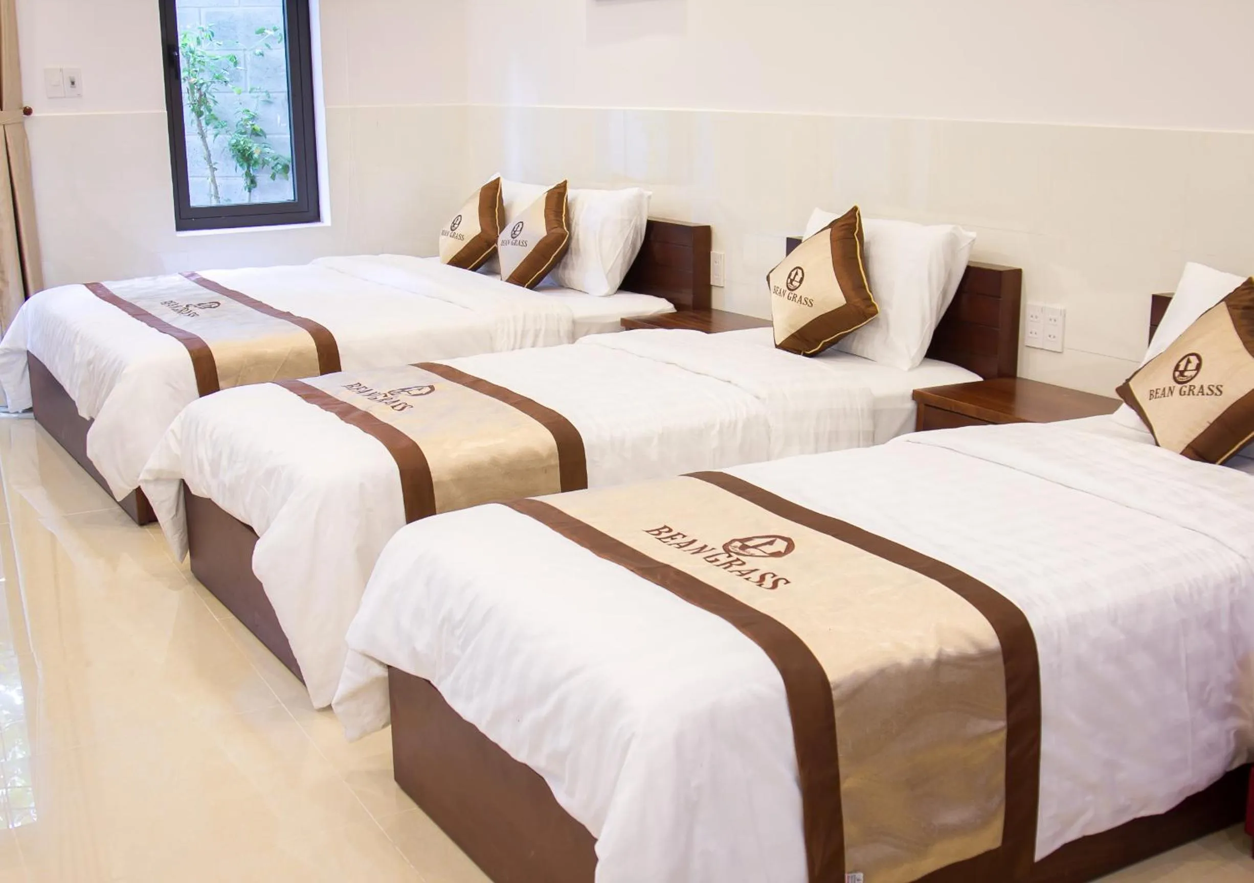 Bed in Bean Grass Homestay