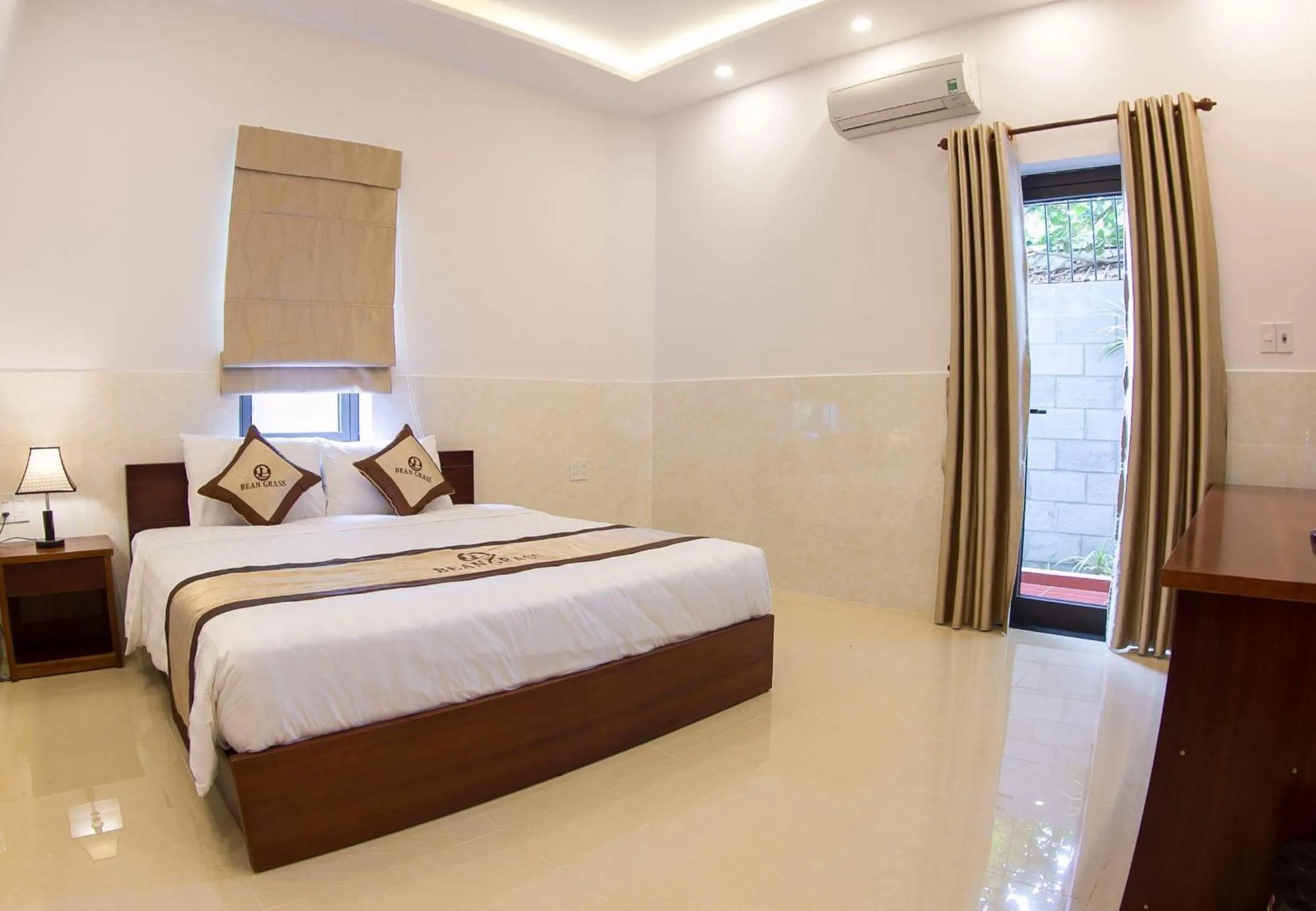 Bed in Bean Grass Homestay