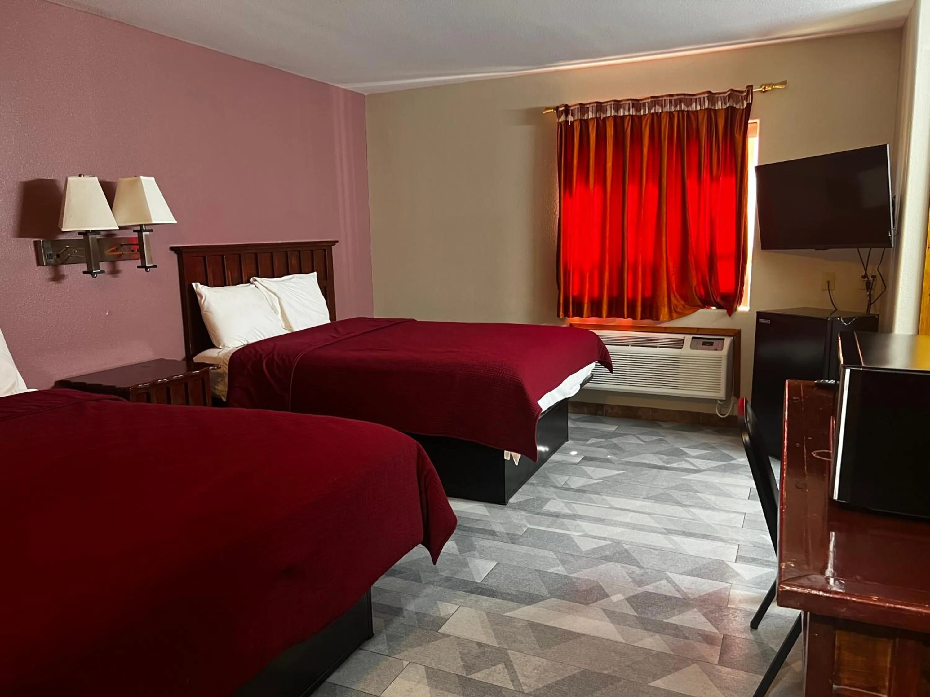 Bed in Camino Real Hotel