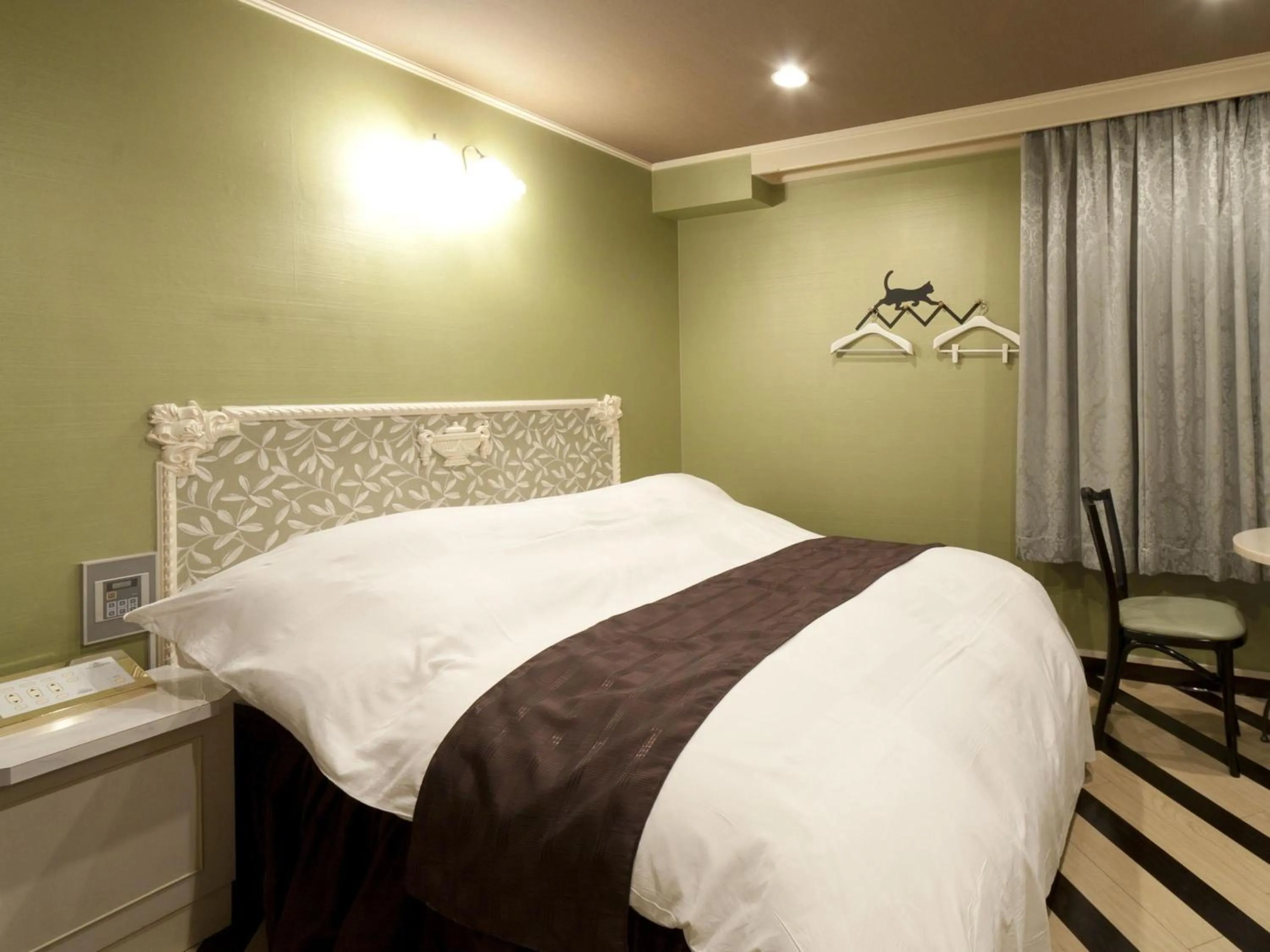 Bed in Hotel Fine Aroma Dotonbori