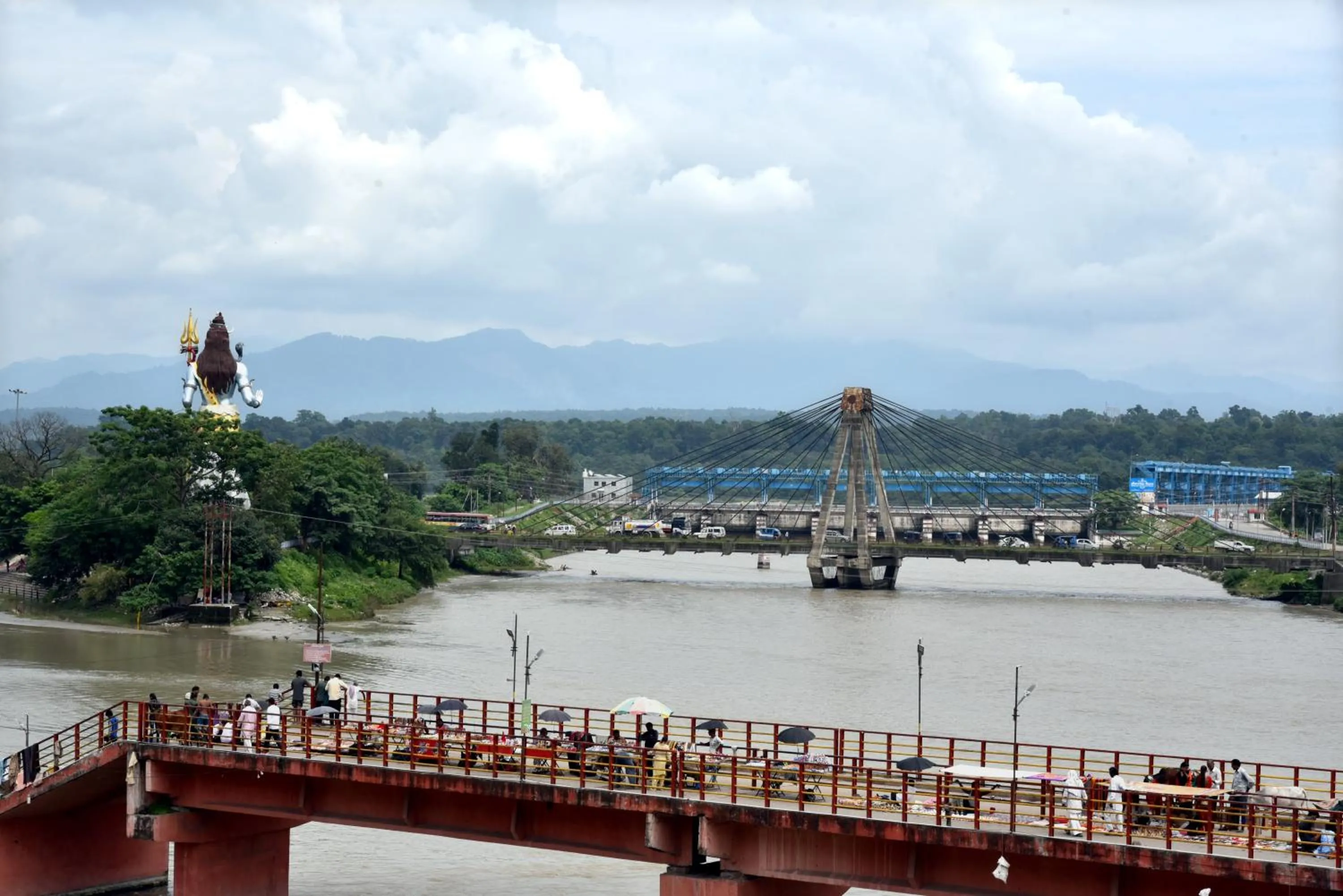 River view in Hotel Ganga Basin