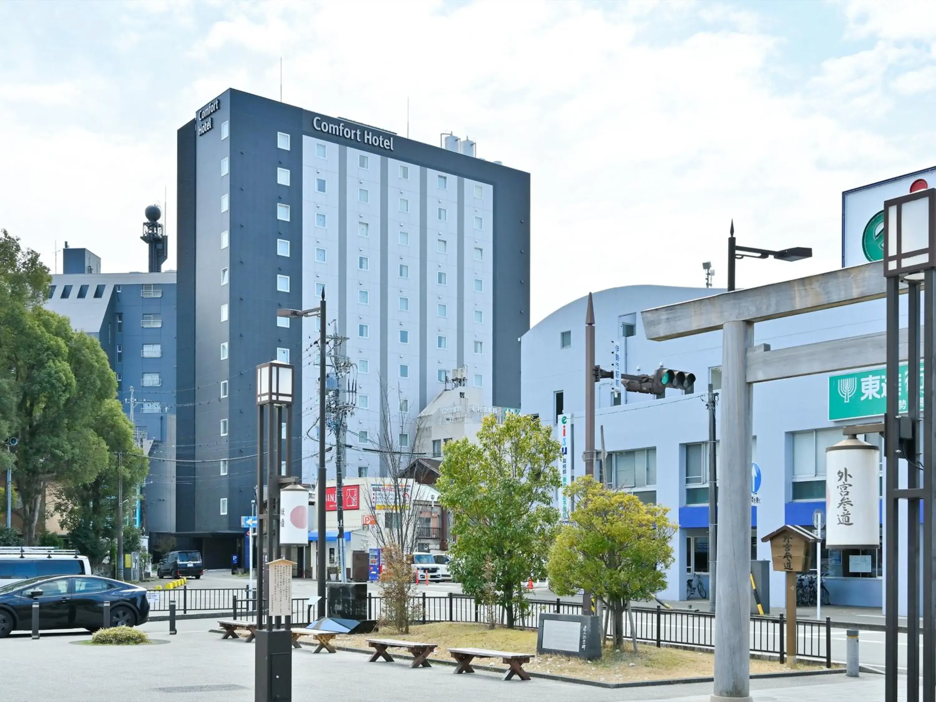 Property building in Comfort Hotel ERA Ise Property building in Comfort Hotel ERA Ise