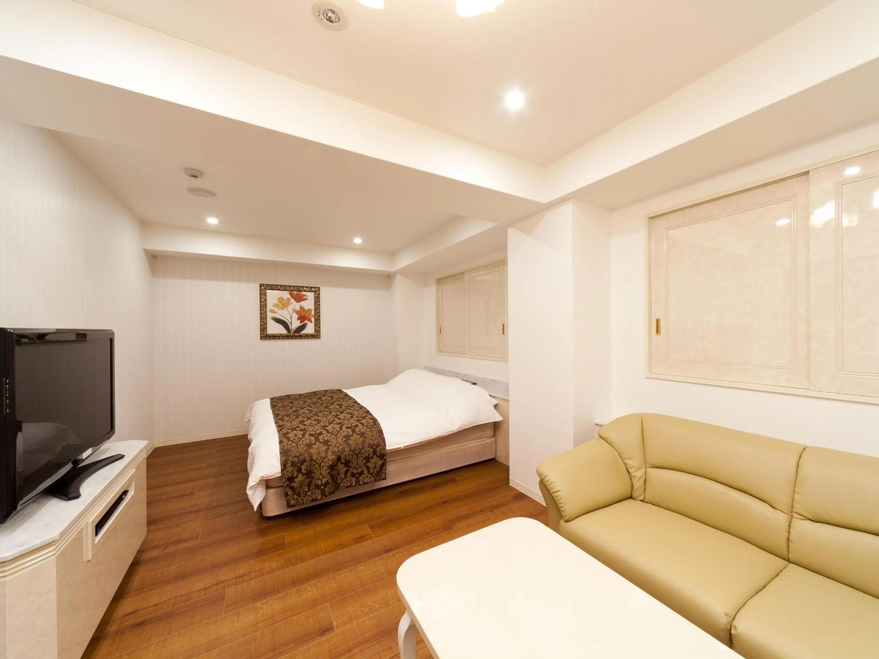 Bed in Hotel Fine Aroma Tennoji