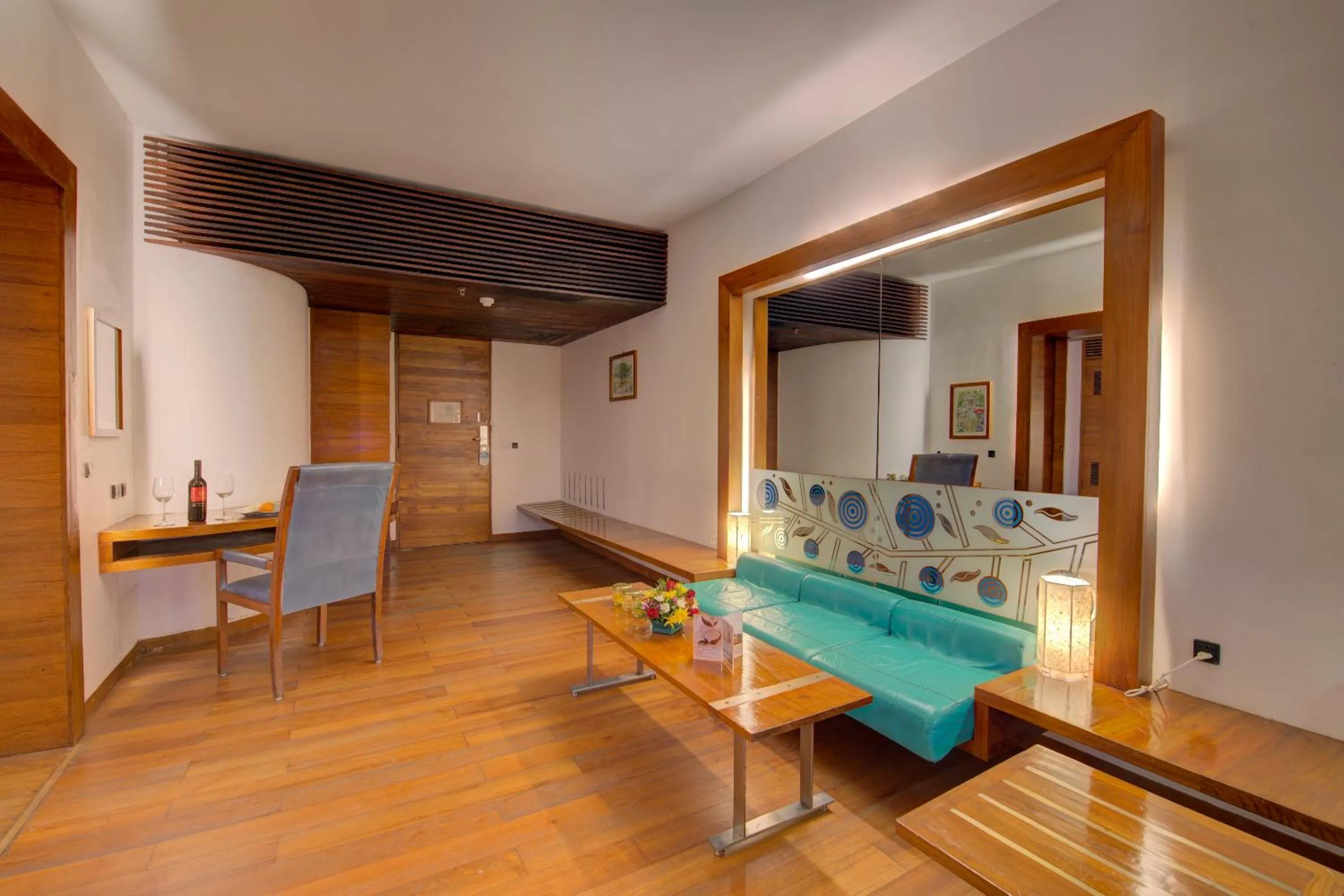 Seating area in The Promenade