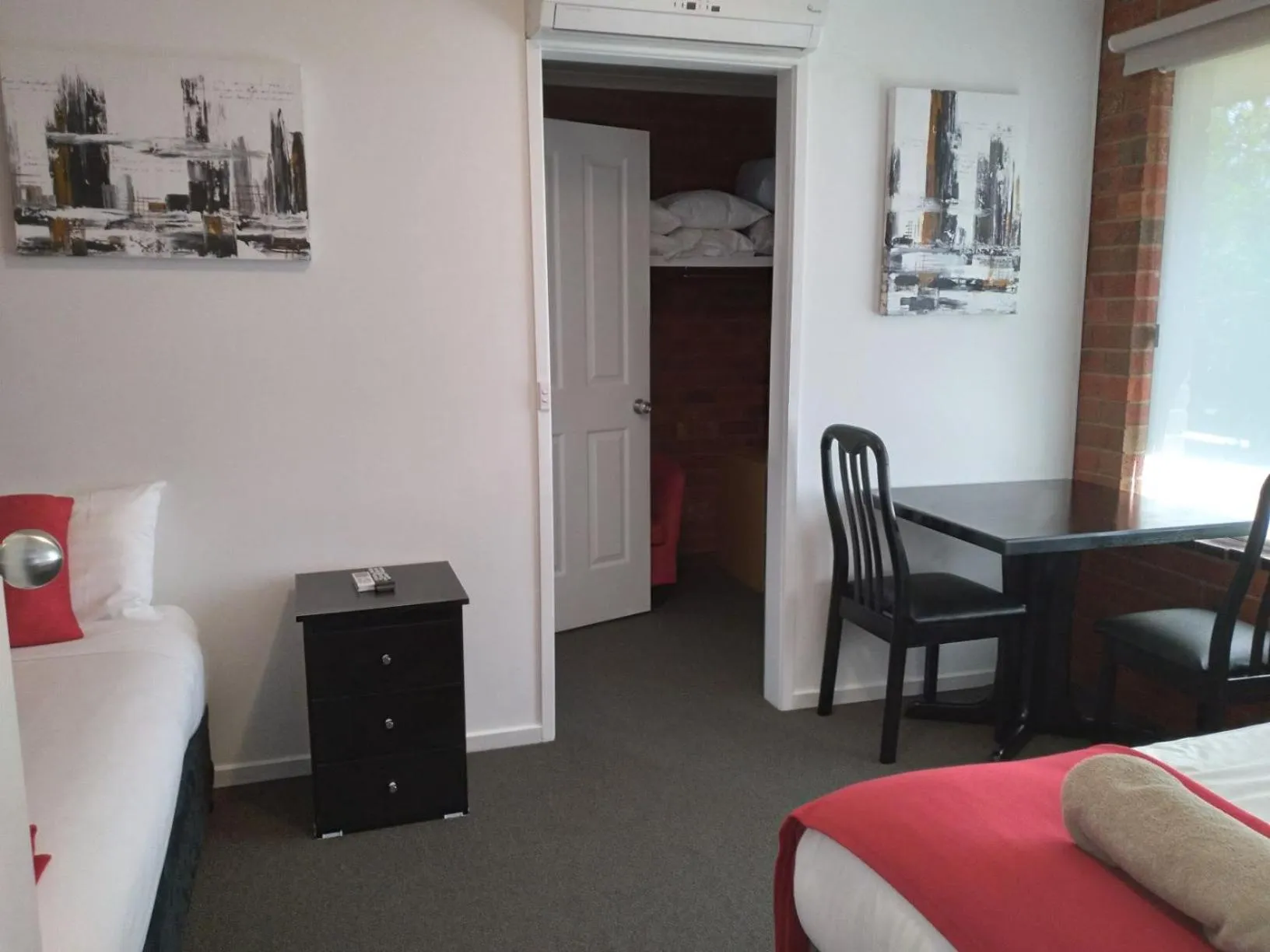 Bed in Pevensey Motor Lodge