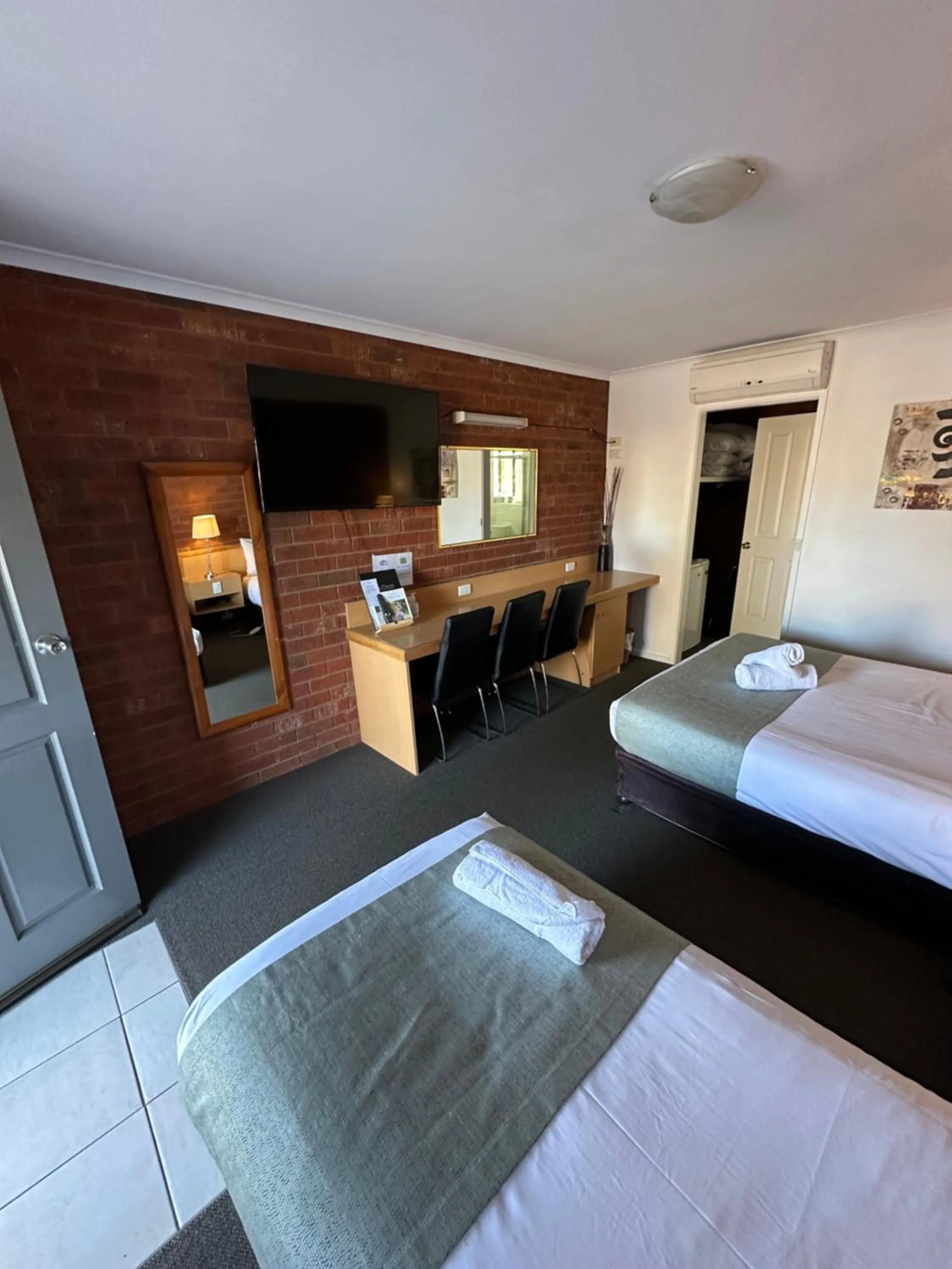 Bed in Pevensey Motor Lodge