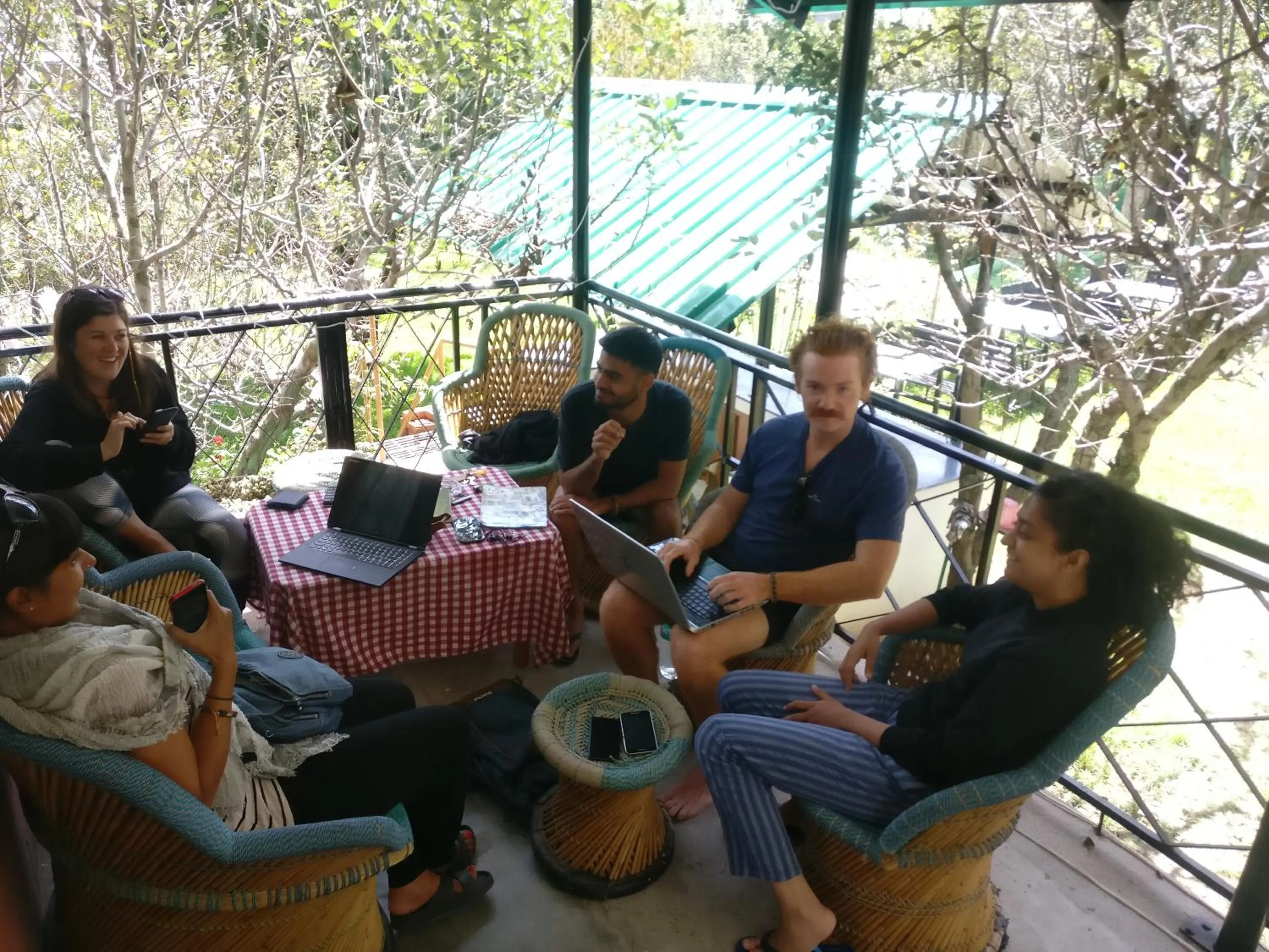 People in Madpackers Manali