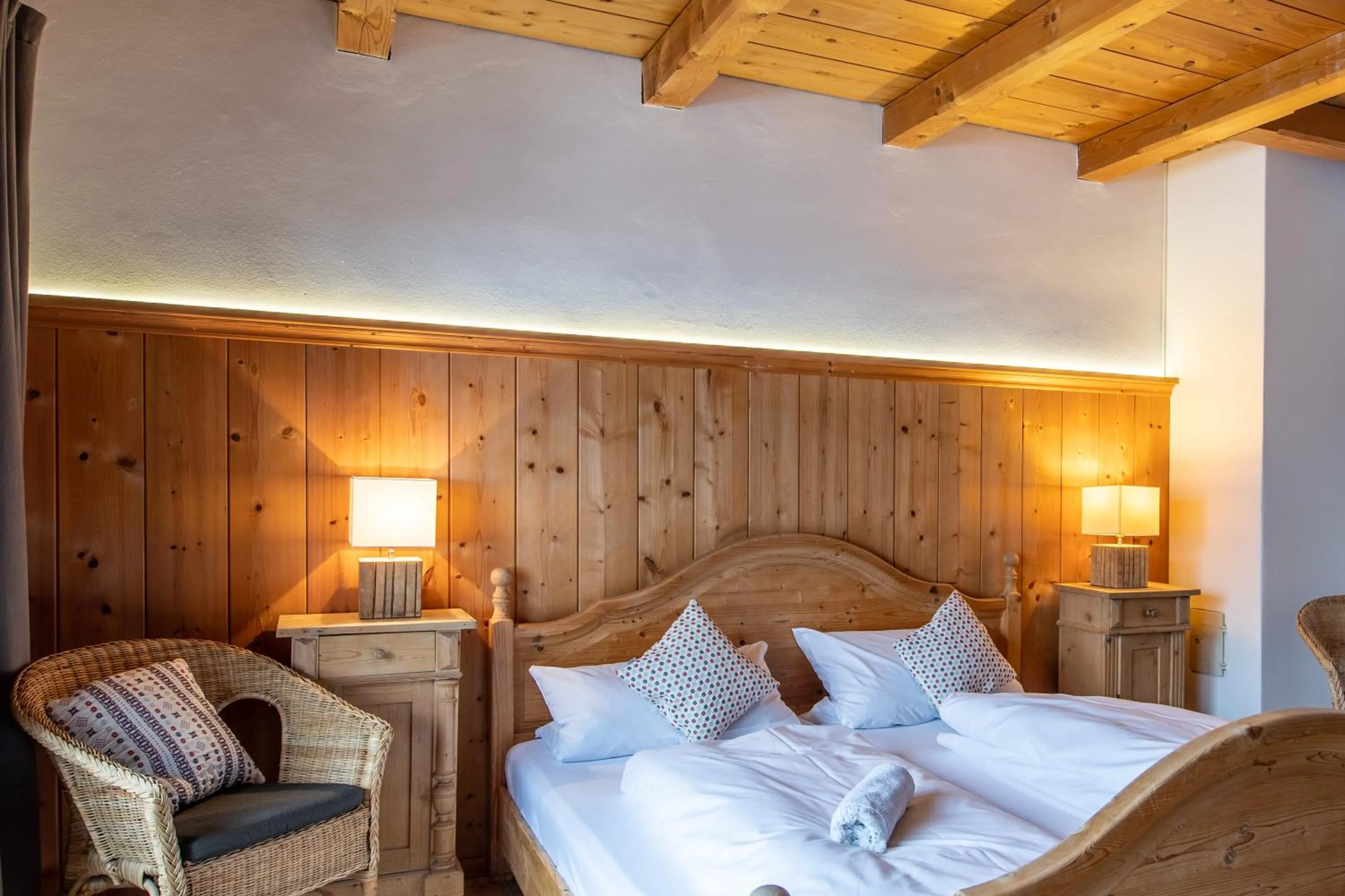 Bed in Fischer Apartments