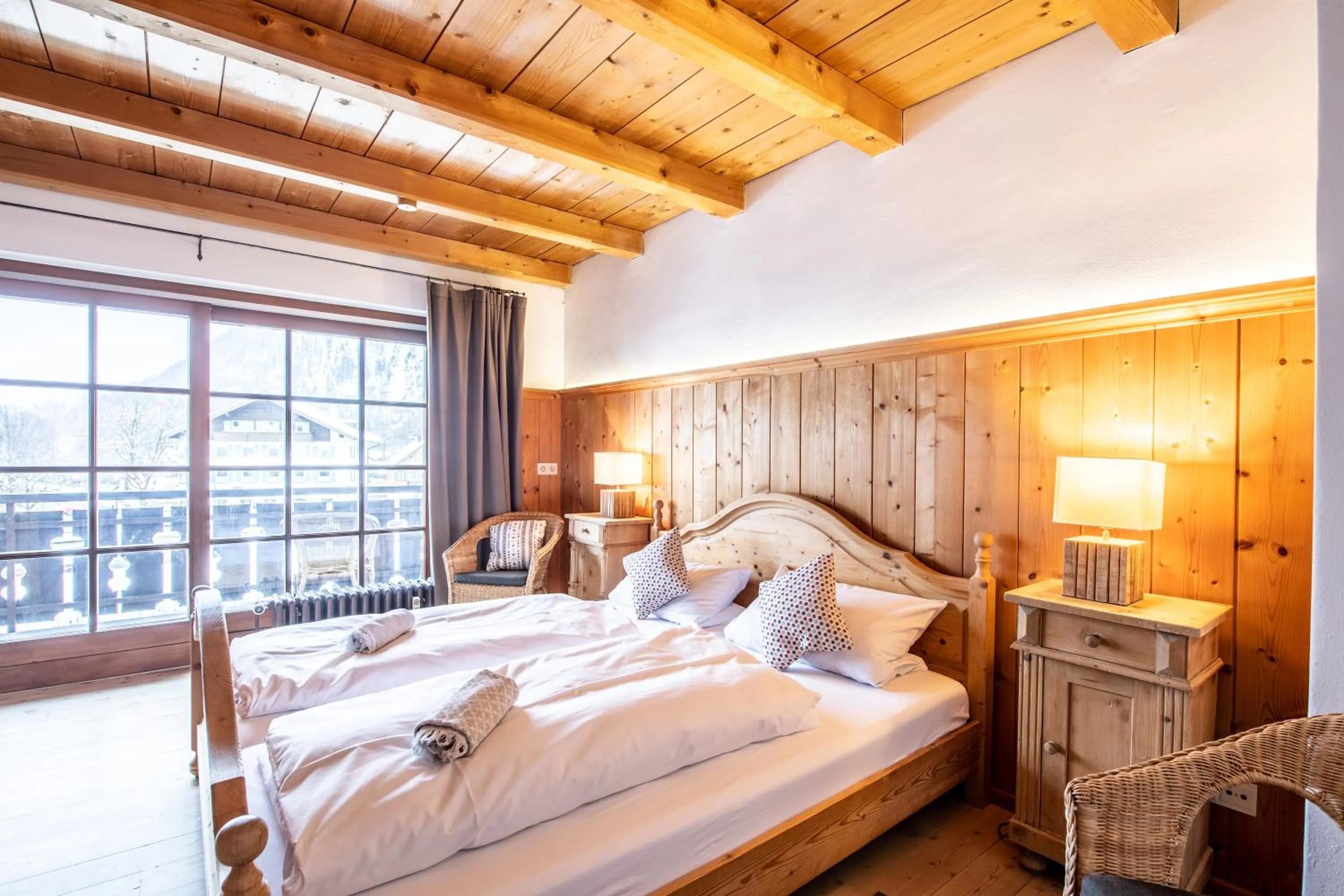 Bed in Fischer Apartments