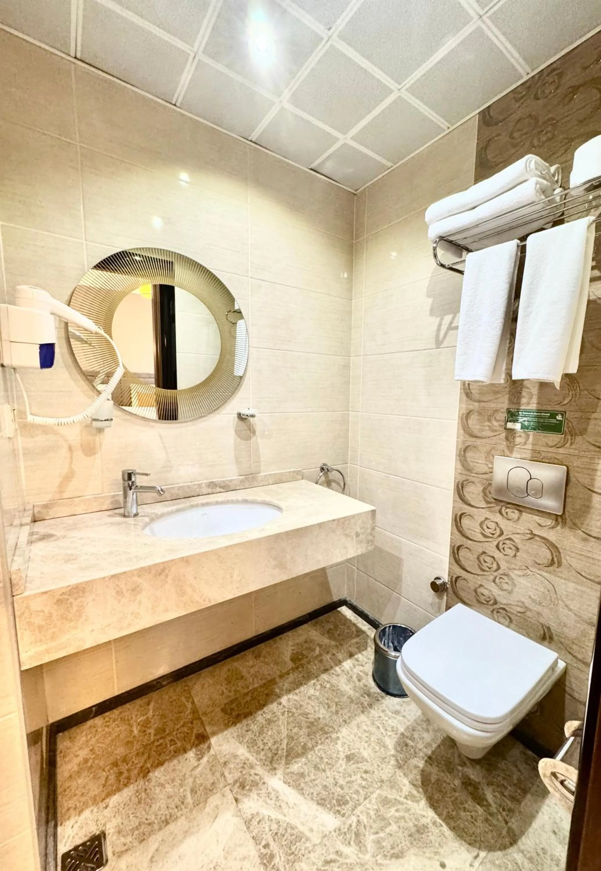 Bathroom in Asia City Hotel Istanbul