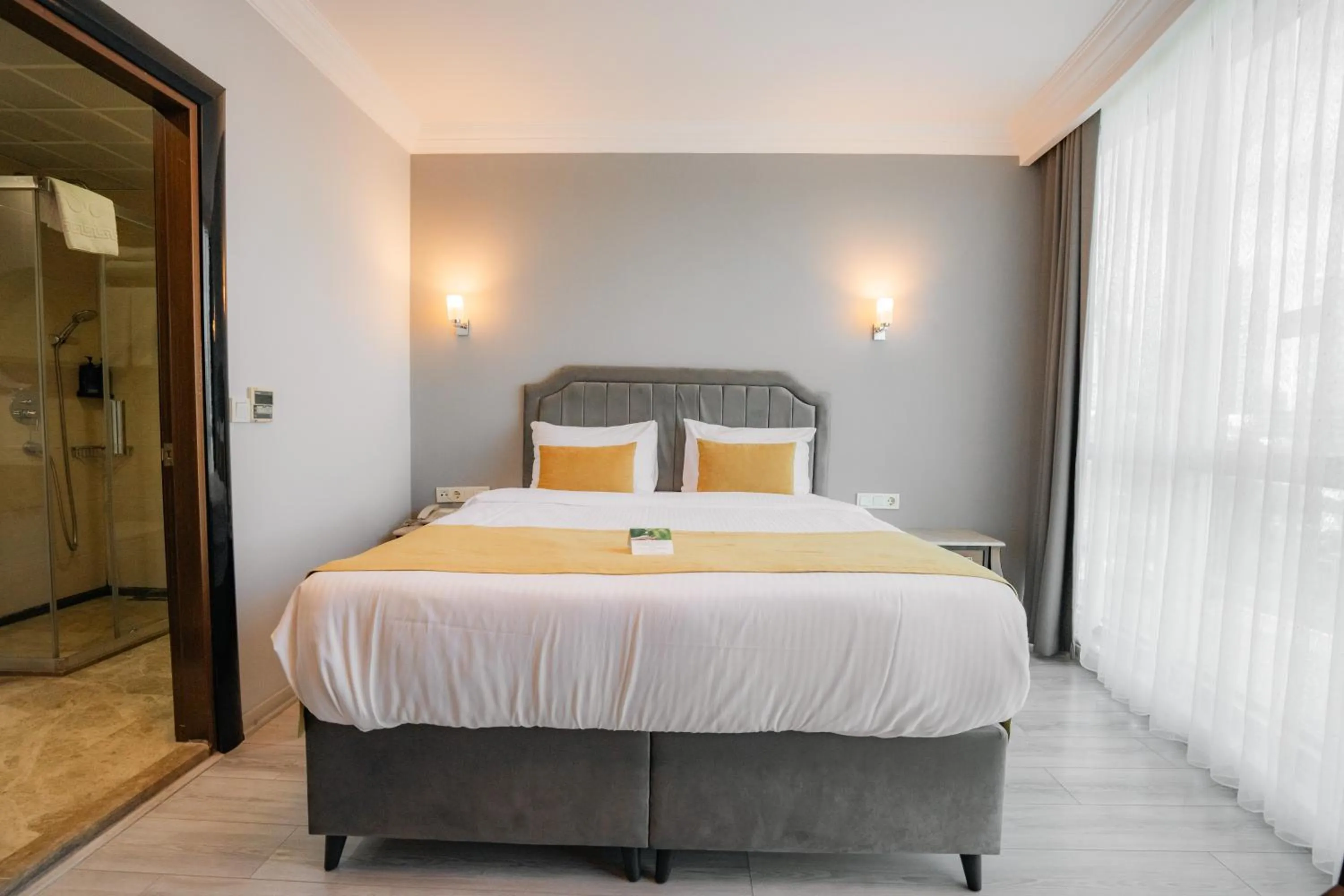 Bed in Asia City Hotel Istanbul