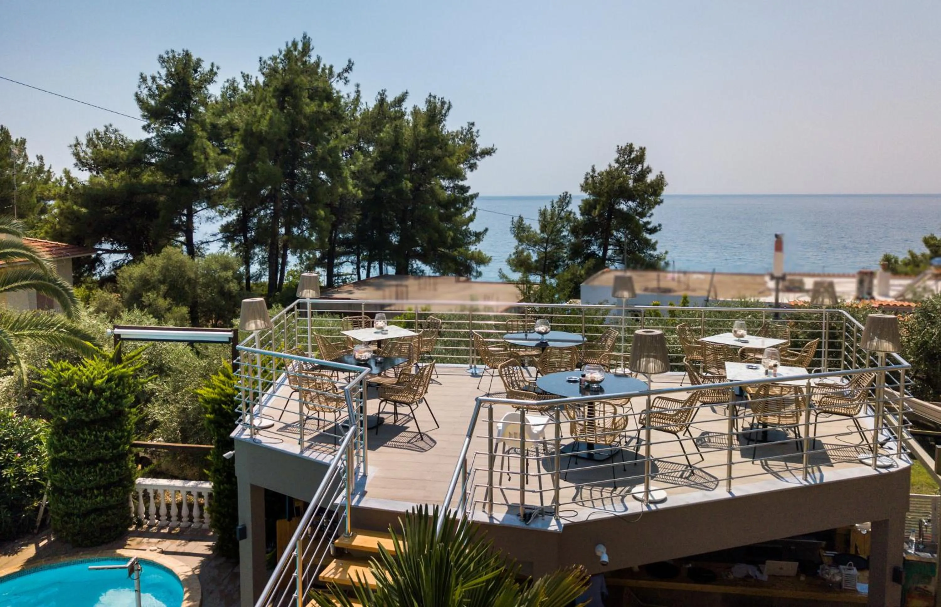 Balcony/Terrace in Hotel Potos