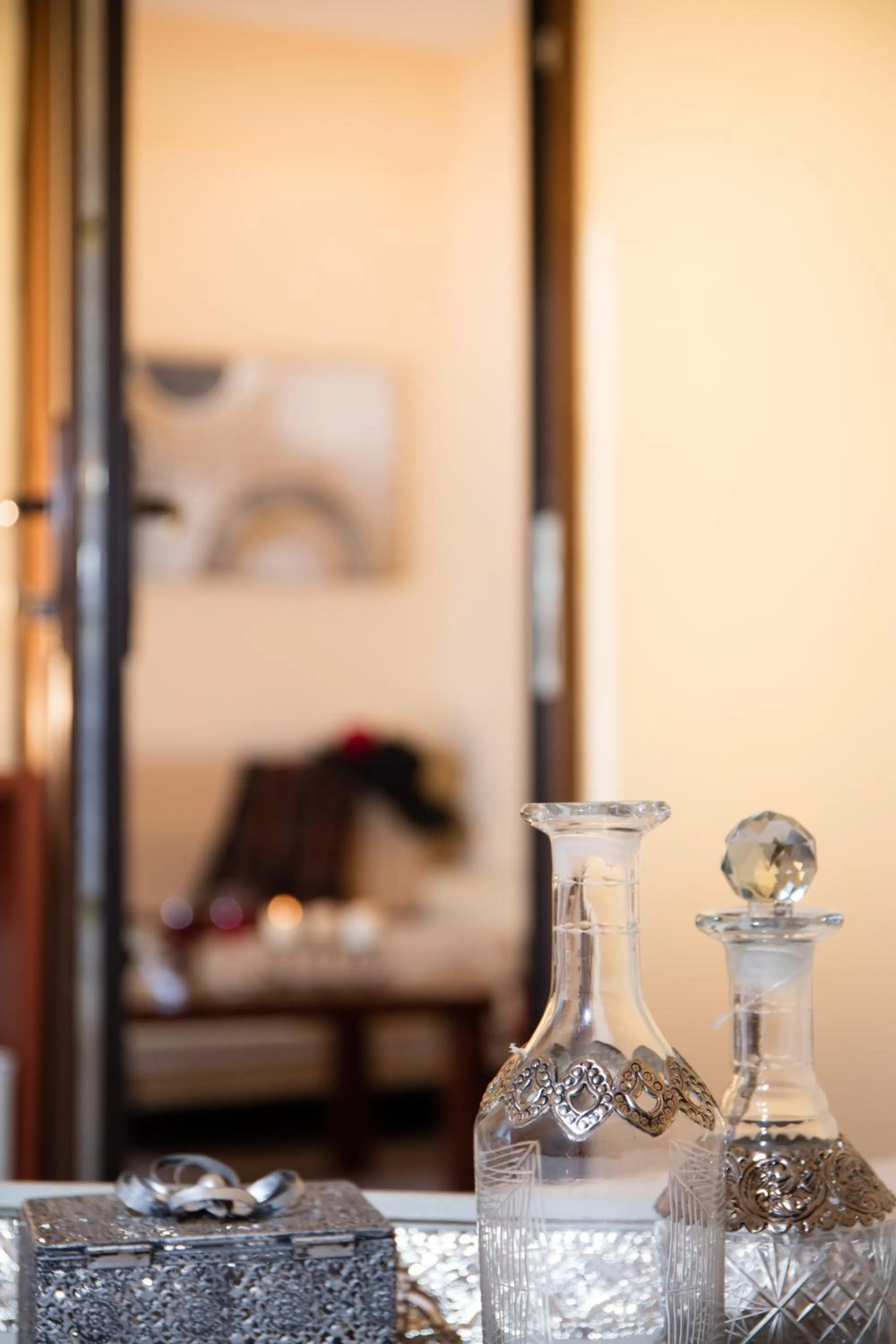 Decorative detail, Bed in Hotel Potos