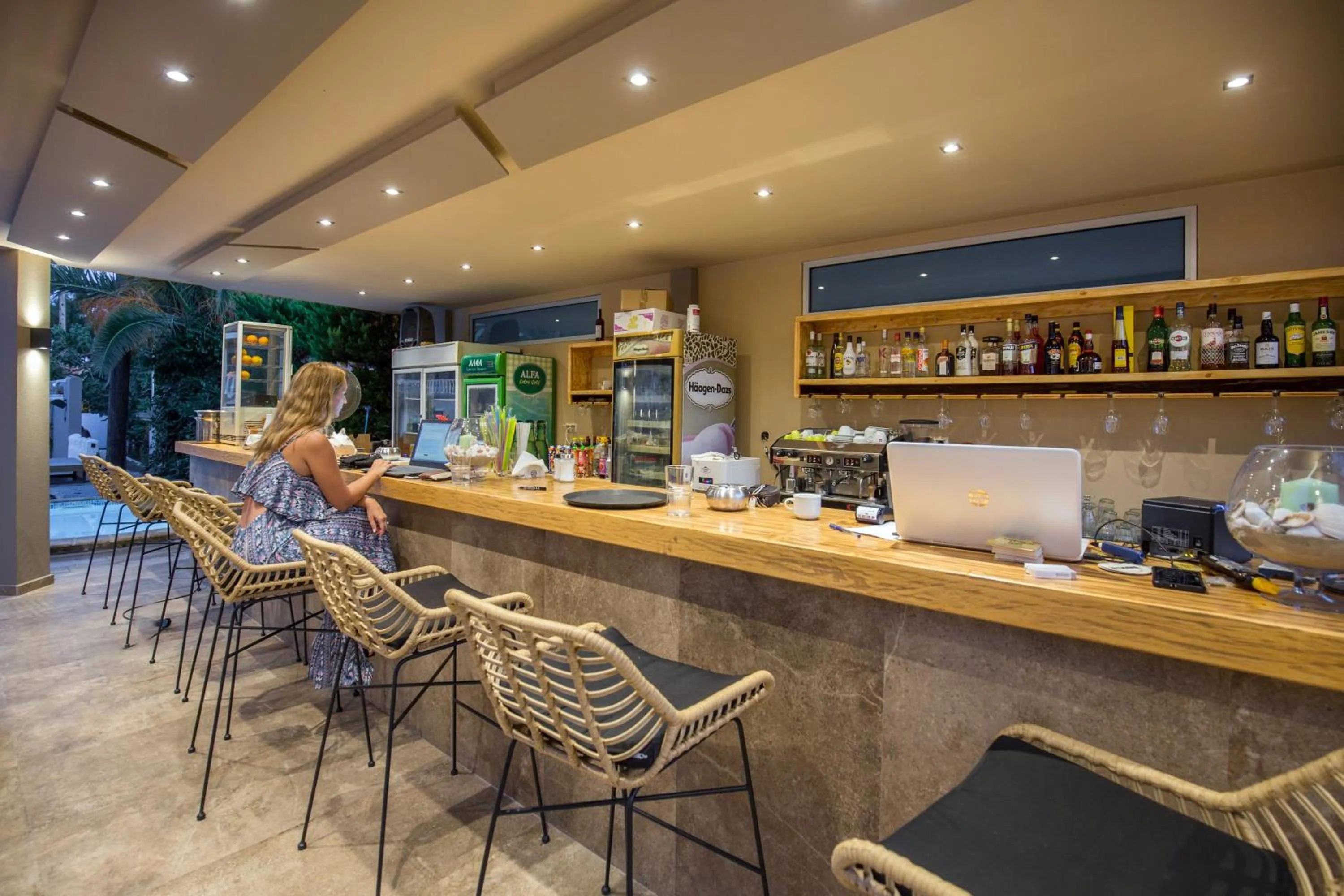 Lounge or bar in Hotel Potos