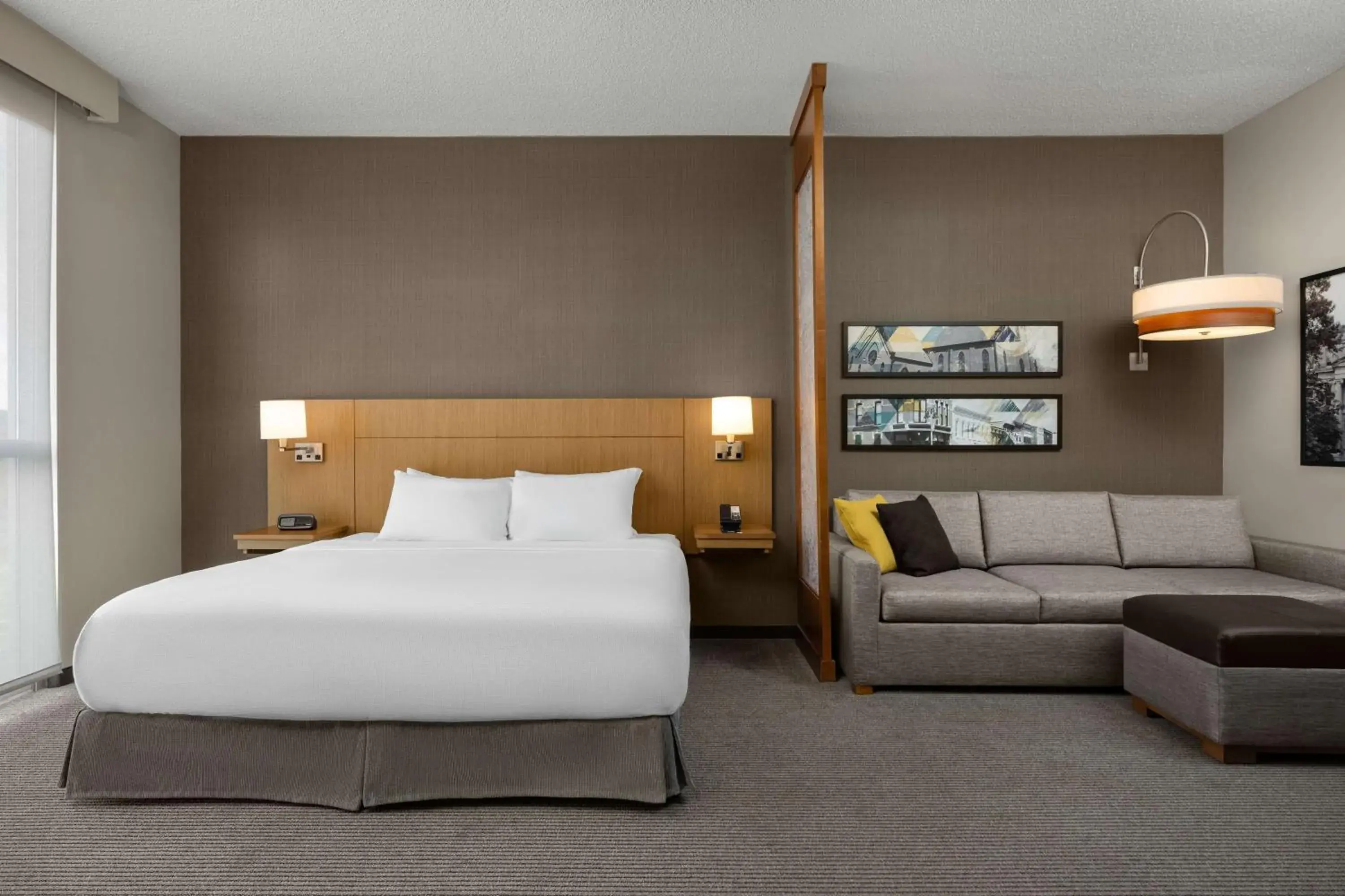 Bedroom, Bed in Hyatt Place Iowa City Downtown Bedroom, Bed in Hyatt Place Iowa City Downtown