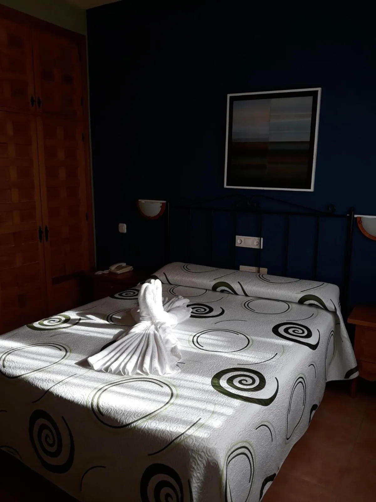 Bed in Hotel Balneario de la Concepción