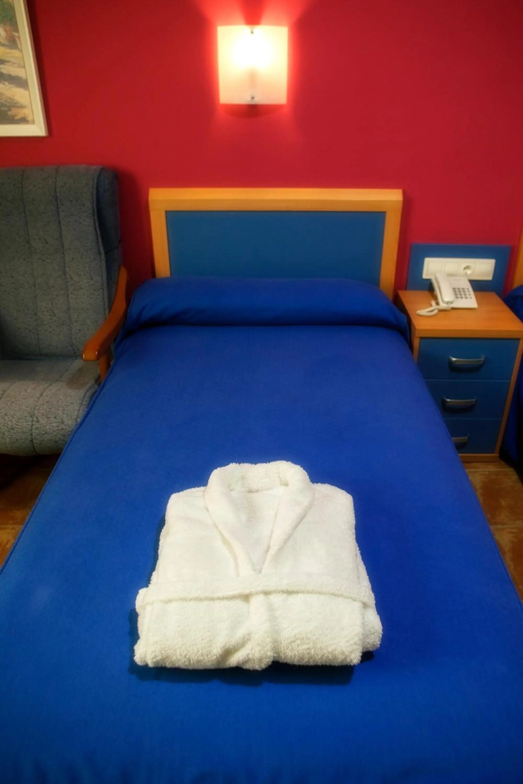 Bed in Hotel Balneario de la Concepción