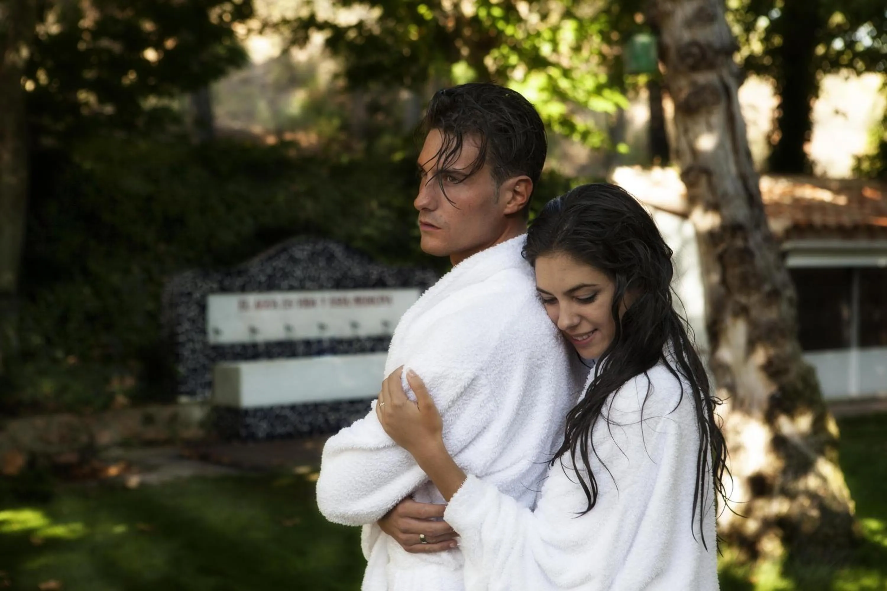 Garden in Hotel Balneario de la Concepción