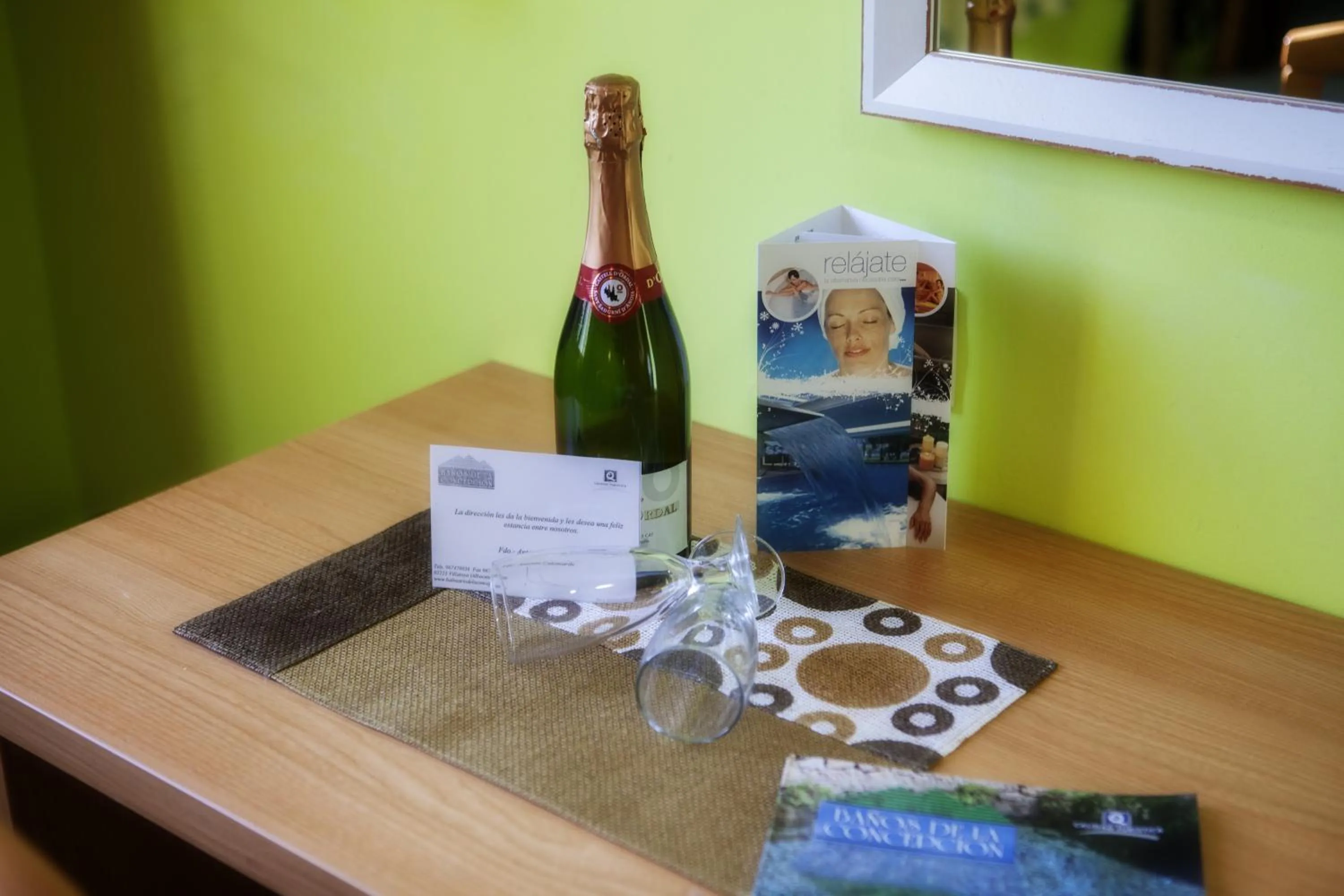 Decorative detail in Hotel Balneario de la Concepción