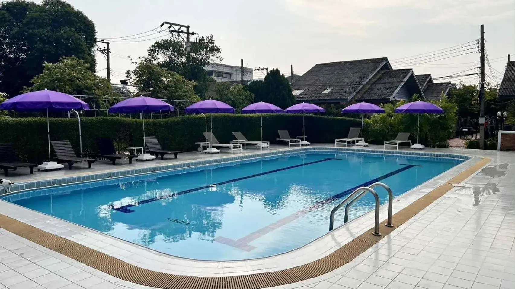 Swimming pool in Bangkok Rama Hotel Swimming pool in Bangkok Rama Hotel