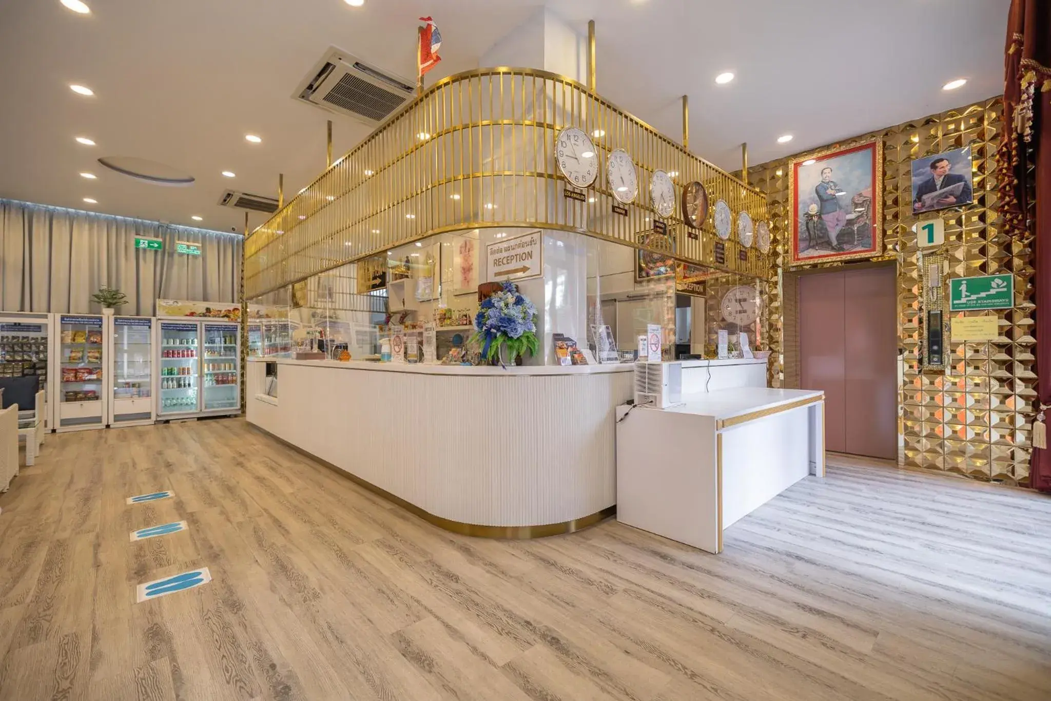 Lobby or reception in Bangkok Rama Hotel Lobby or reception in Bangkok Rama Hotel