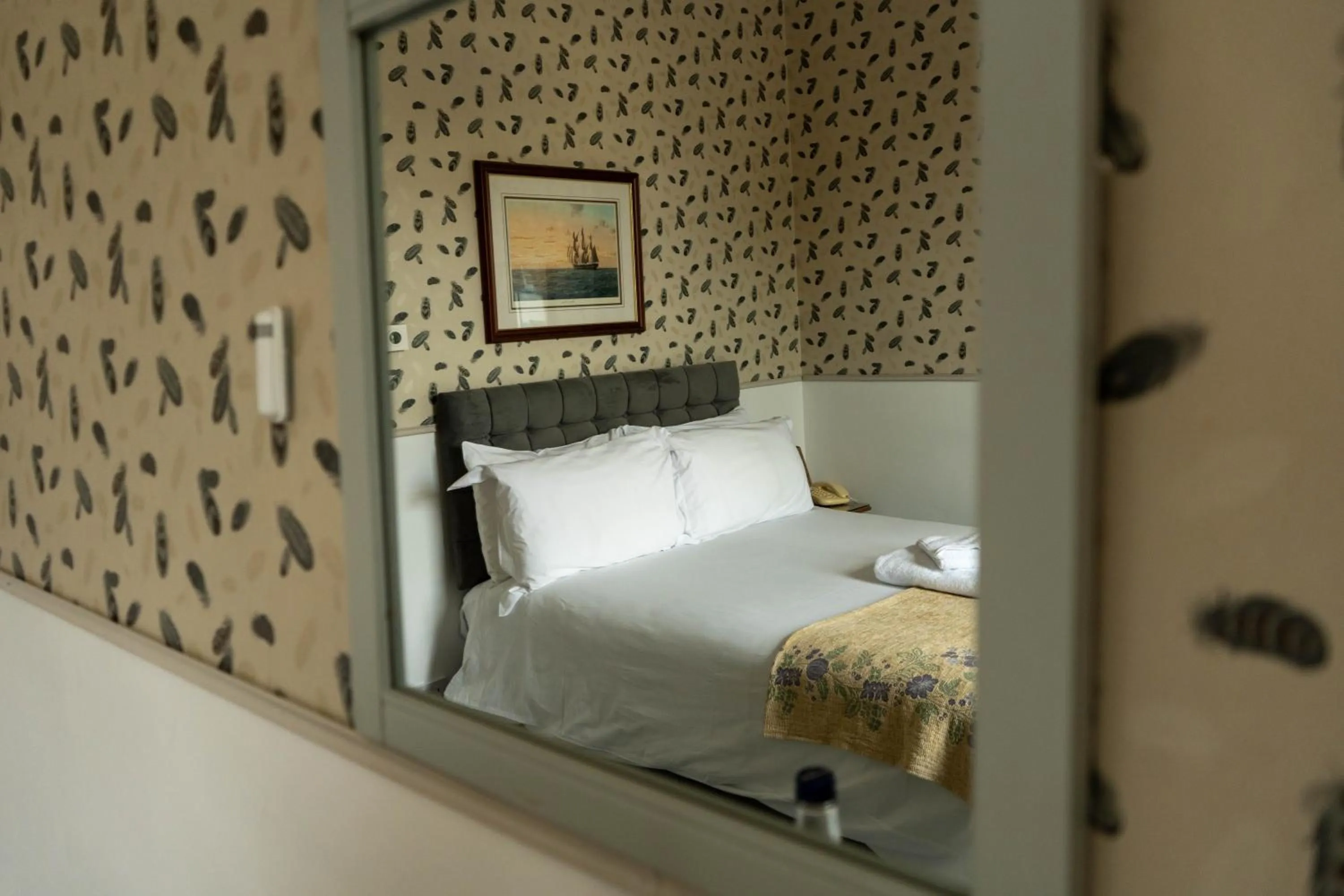 Bed in Western Isles Hotel