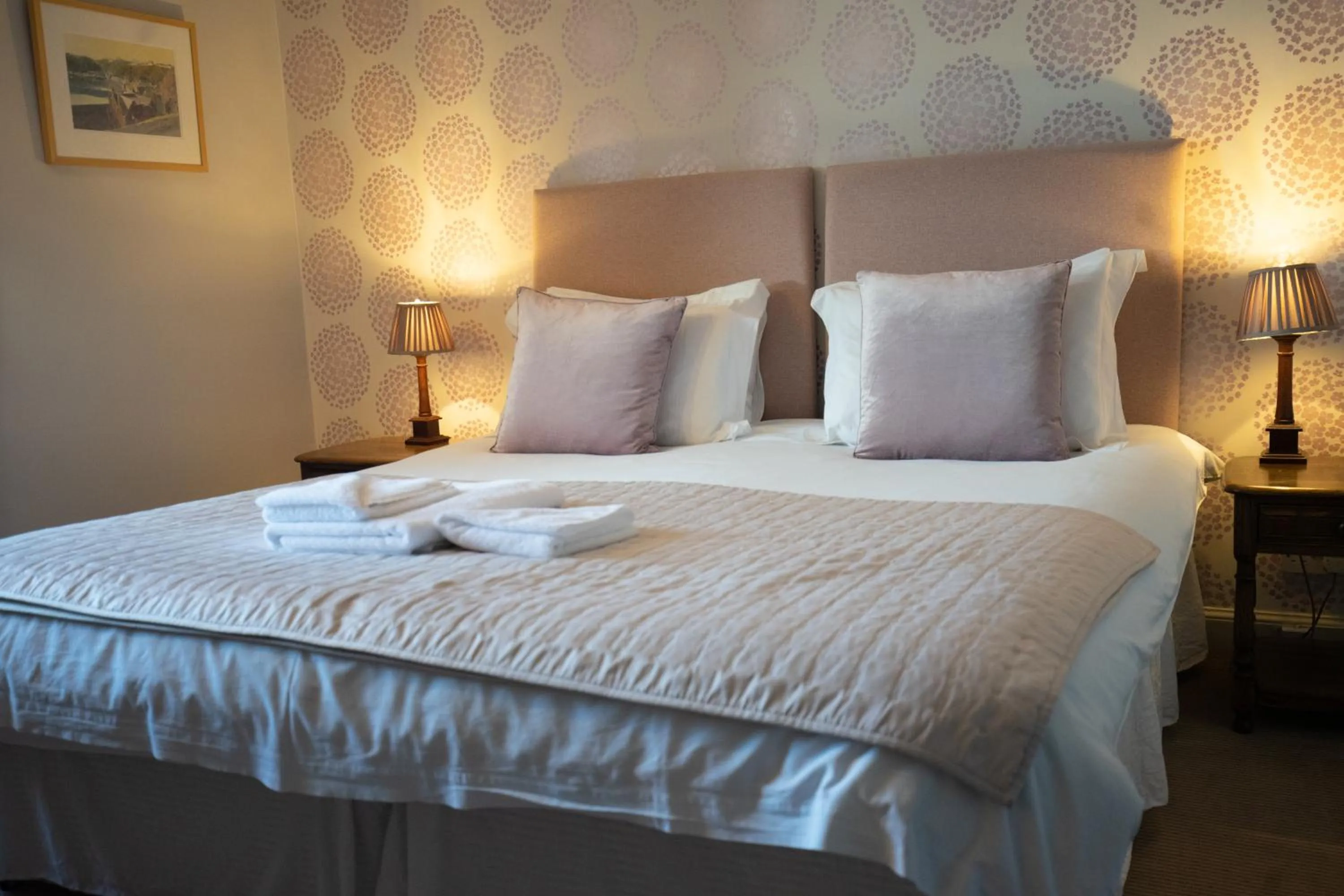 Bed in Western Isles Hotel