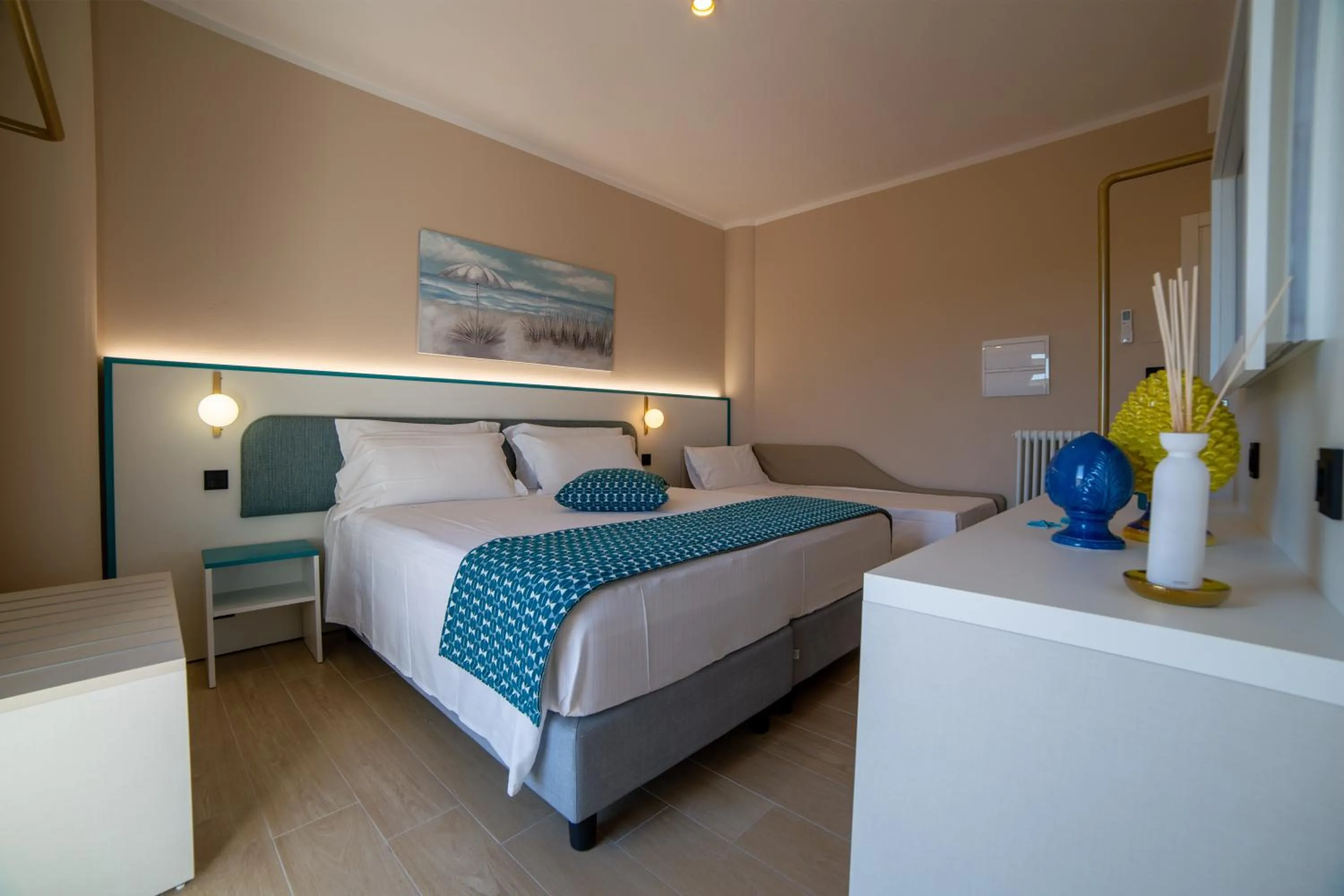 Bed in Hotel Sporting