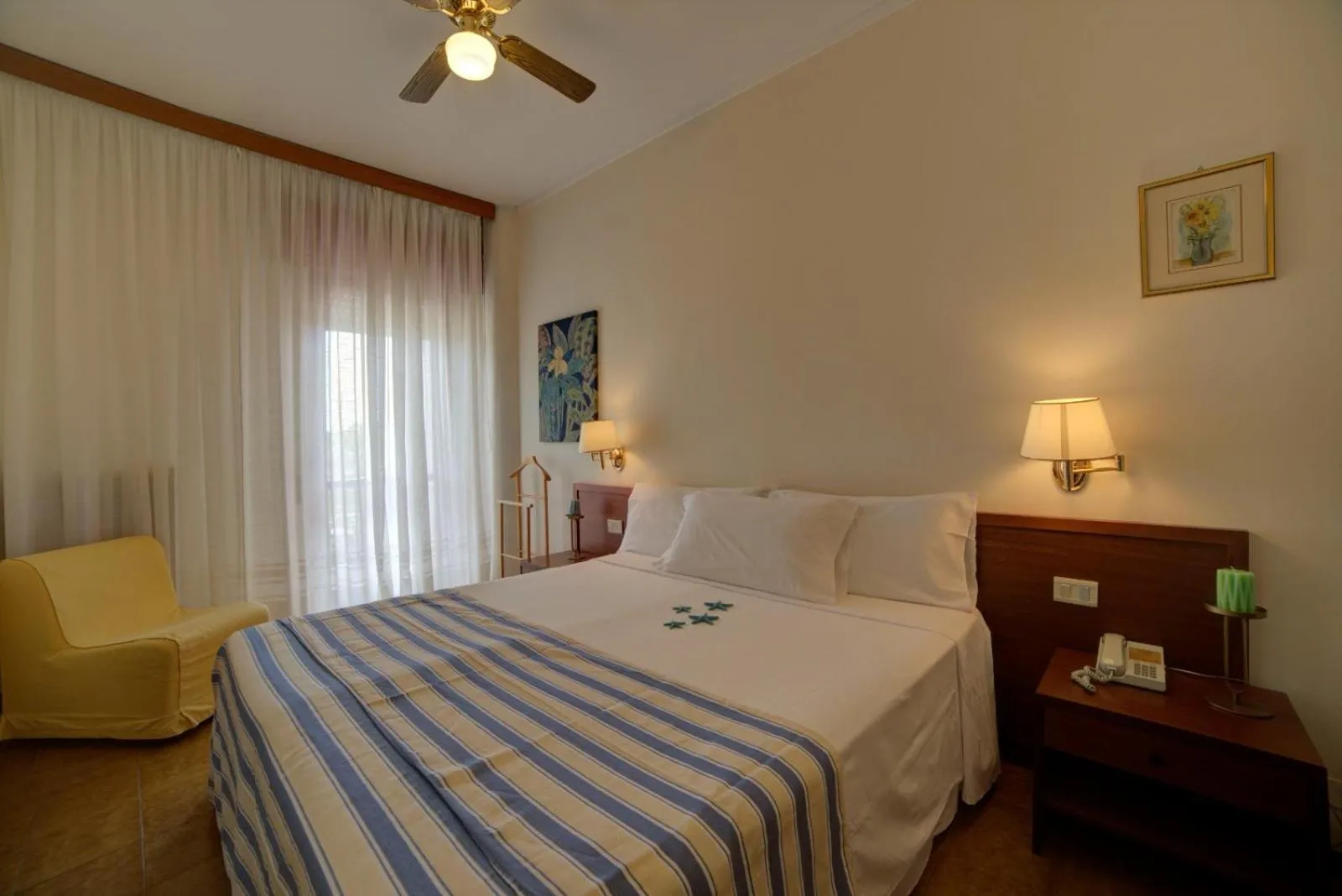 Bed in Hotel Sporting