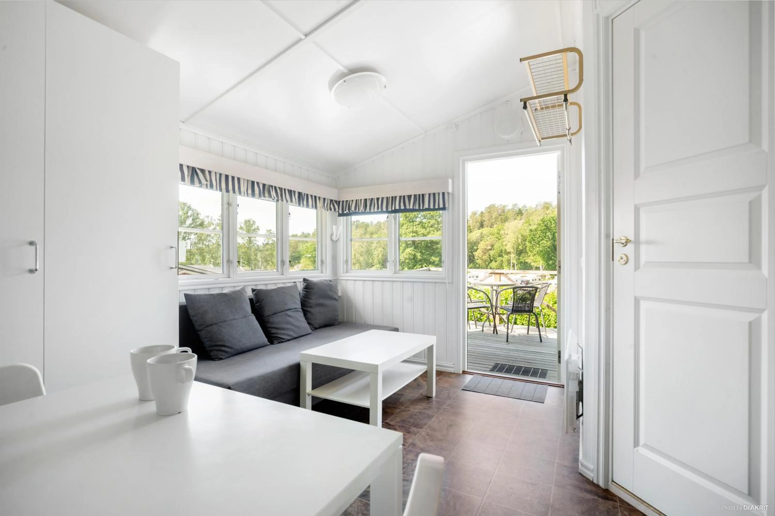 Living room in First Camp Nickstabadet-Nynäshamn