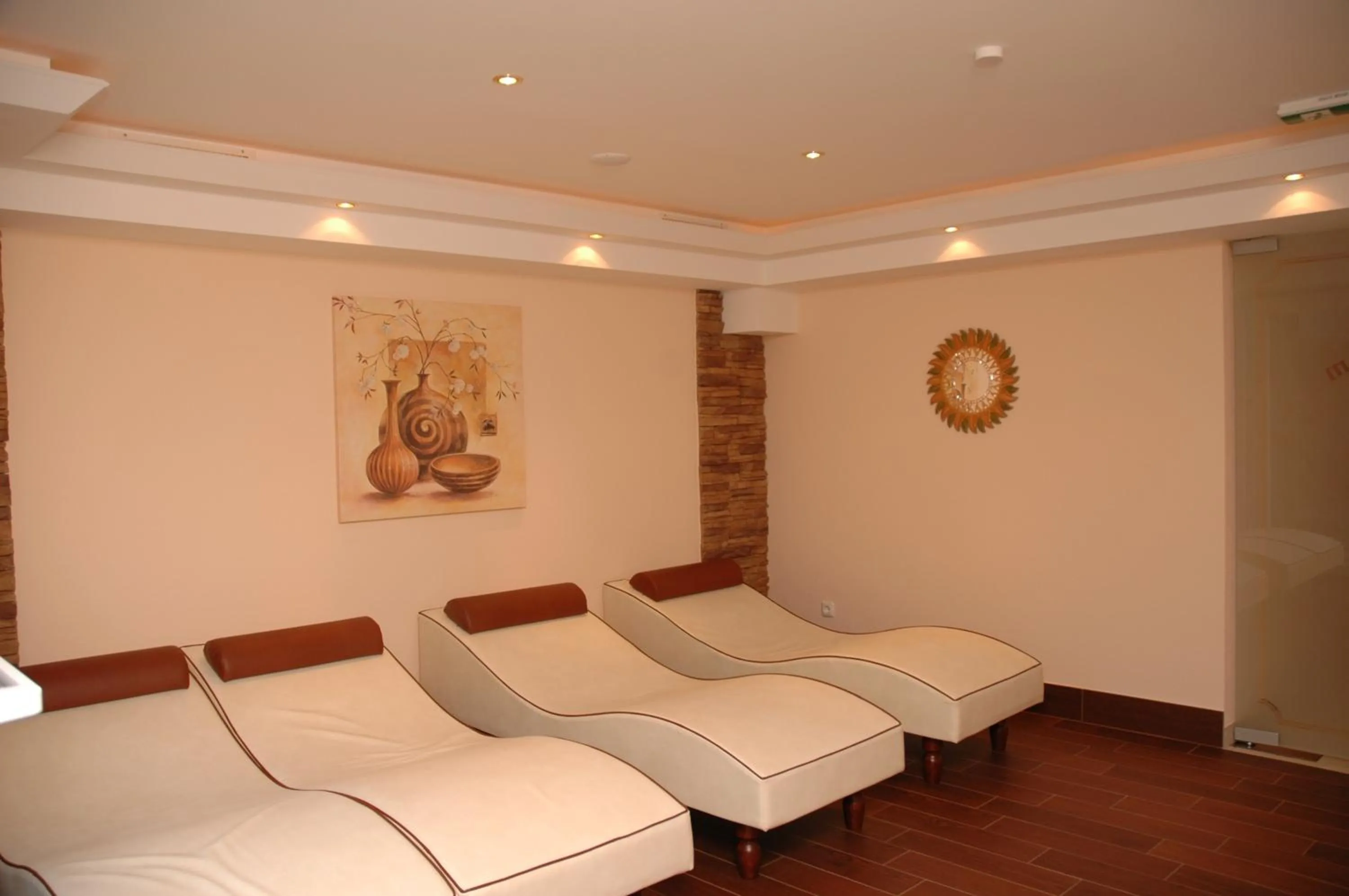 Sauna in Hotel-Garni Almhof