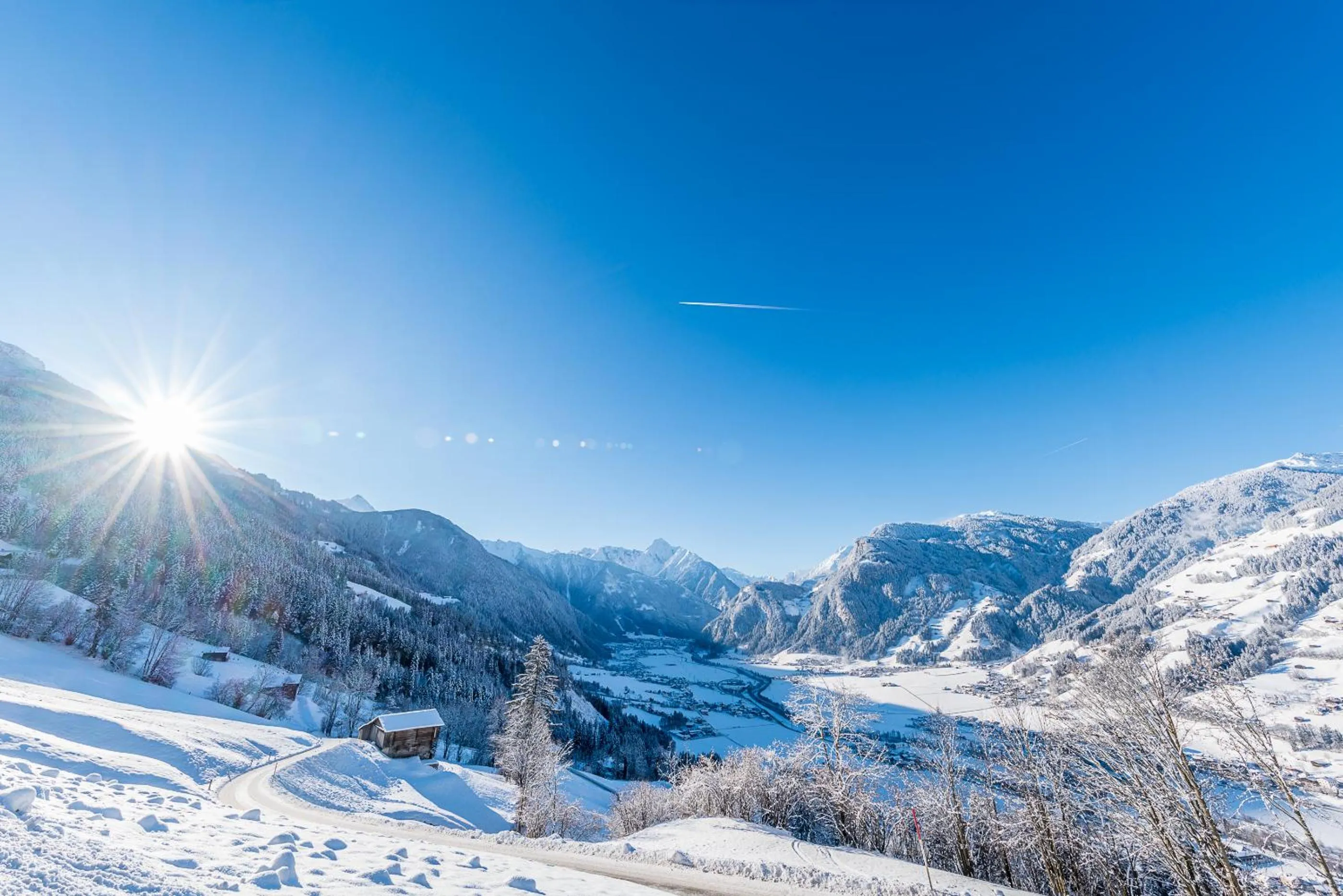 Winter in Hotel-Garni Almhof