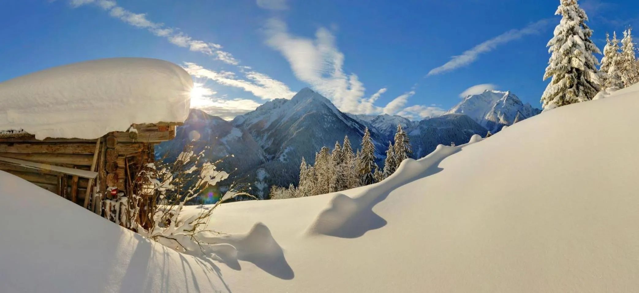 Winter in Hotel-Garni Almhof