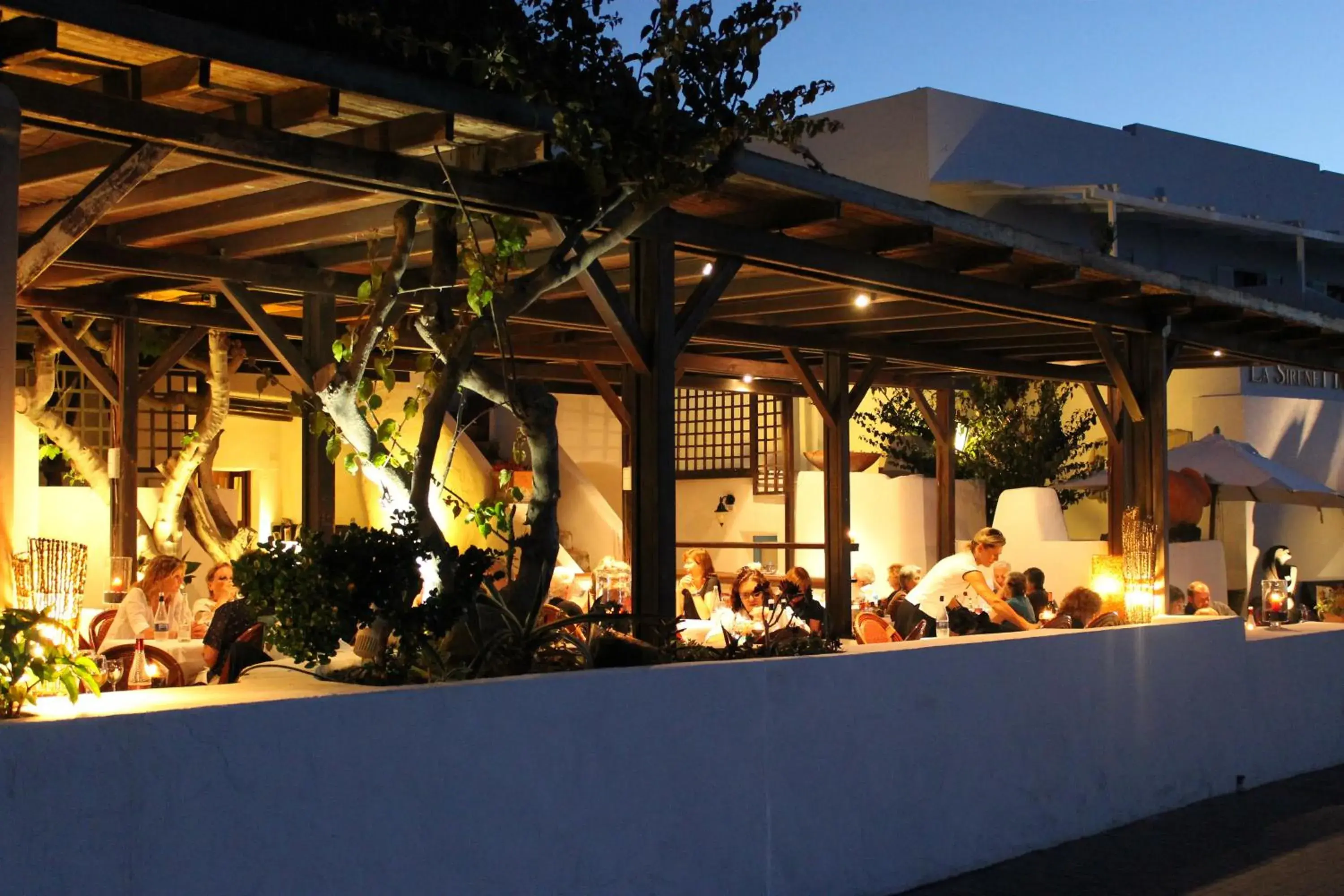 Restaurant/places to eat in La Sirenetta Park Hotel